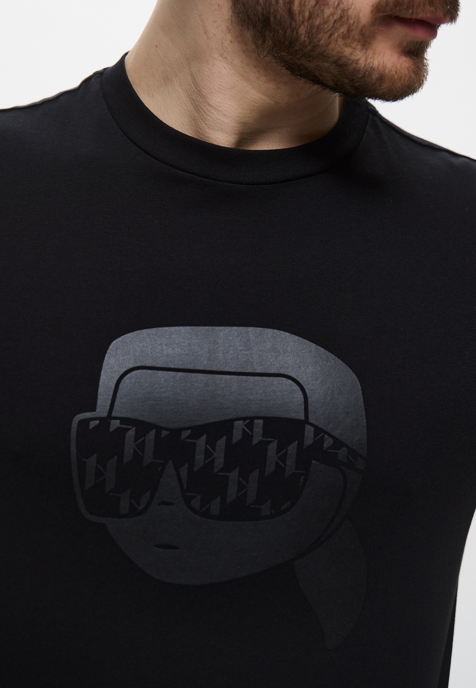 Мужская футболка Karl Lagerfeld (Карл Лагерфельд) 755076-552251: изображение 4