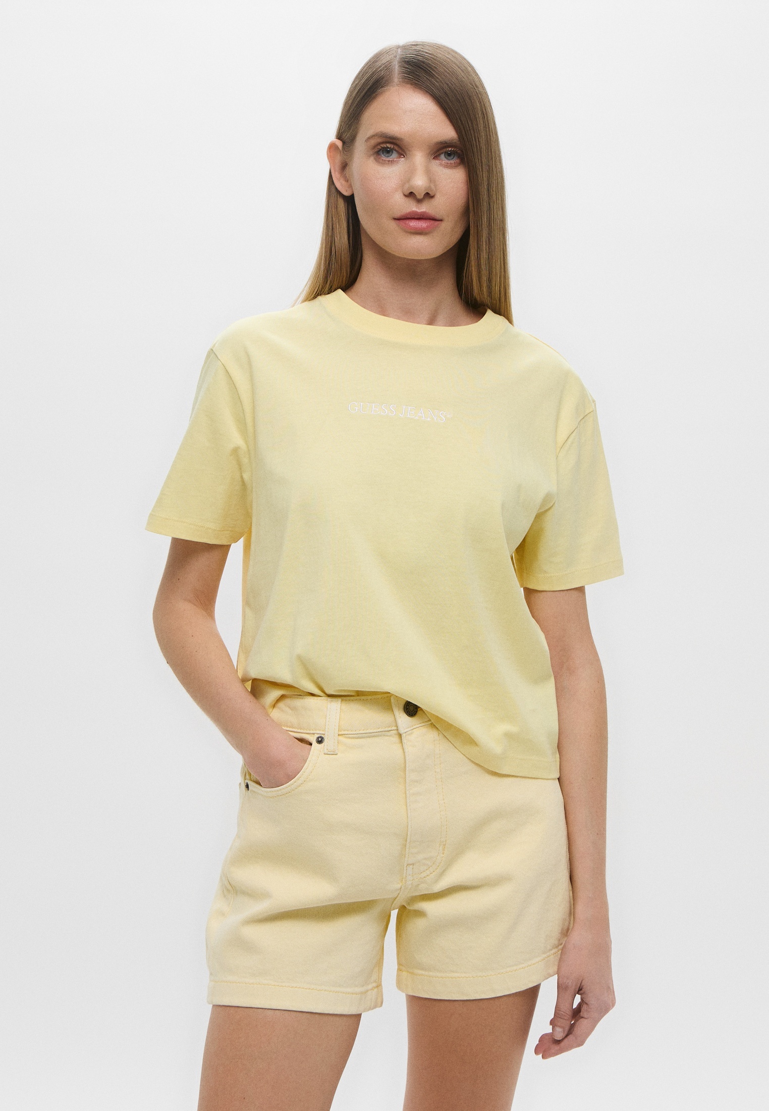 Футболка с коротким рукавом Guess Jeans W5RI42K8HM0