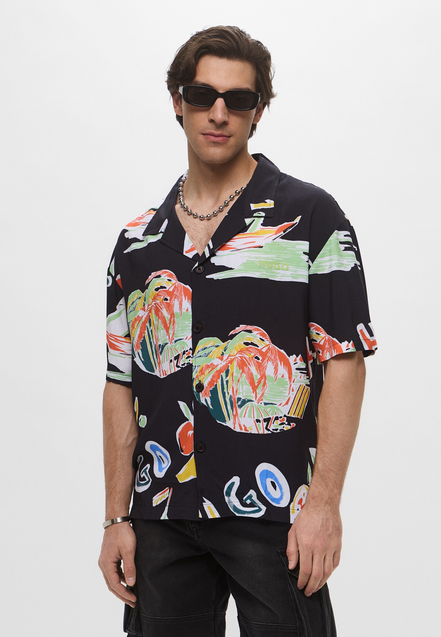 Рубашка с коротким рукавом Hugo 50540065