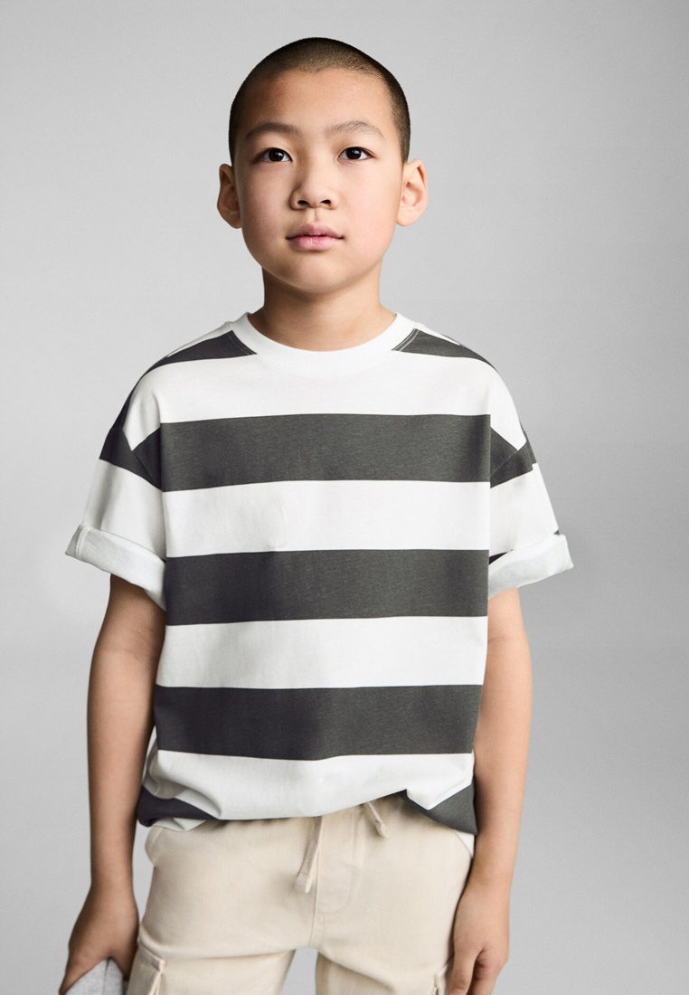 Футболка с коротким рукавом Mango Kids (Манго Кидс) Футболка Mango Kids