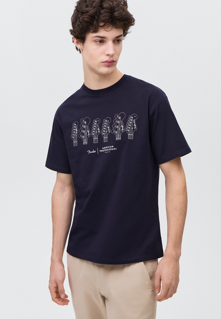 Футболка с коротким рукавом Mango Teen 87044077