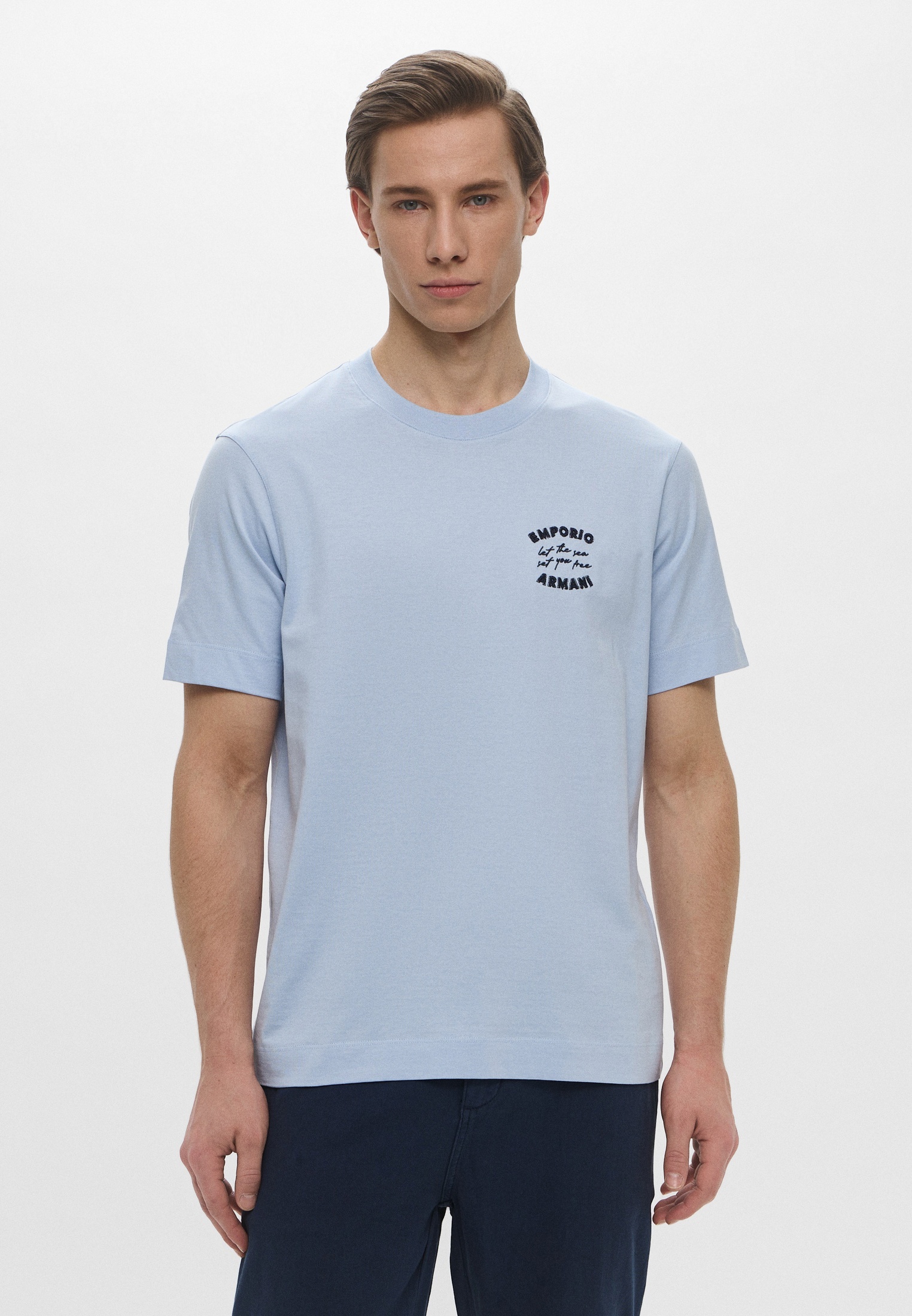 Мужская футболка Emporio Armani (Эмпорио Армани) EM000827 AF12926