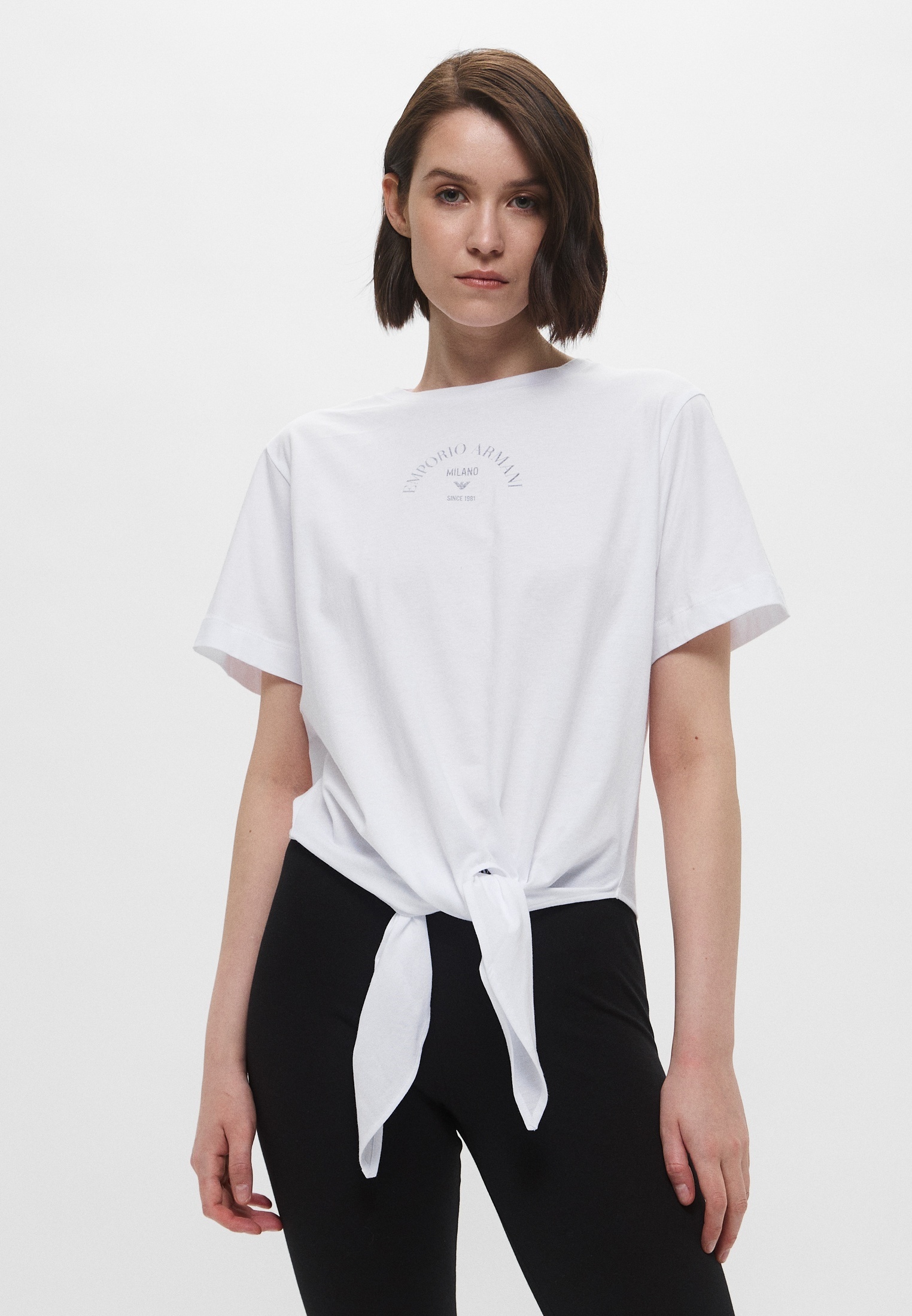 Футболка с коротким рукавом Emporio Armani (Эмпорио Армани) EW000894 AF12567