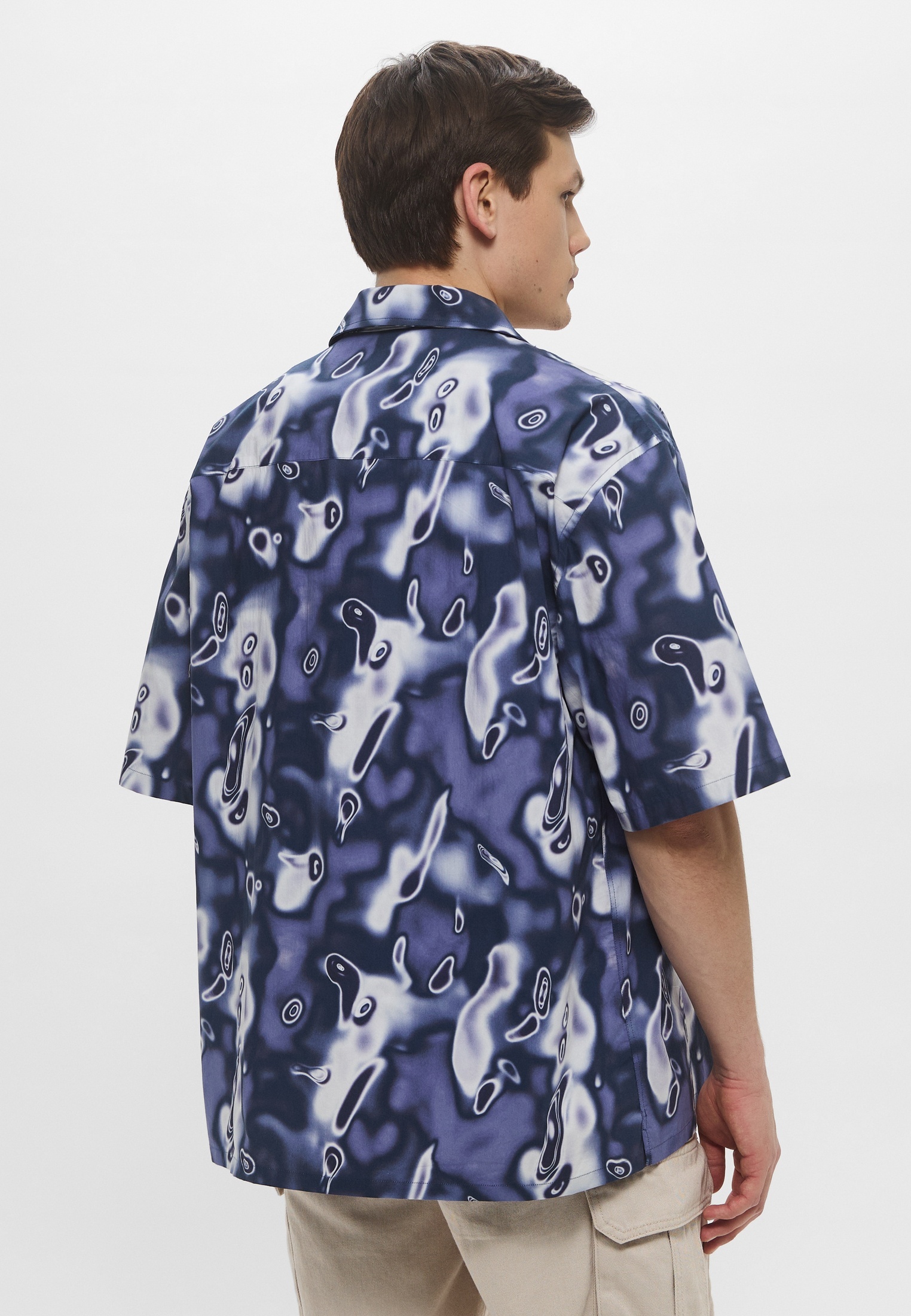 Рубашка с коротким рукавом Trussardi (Труссарди) 52C00308-1T006313: изображение 3