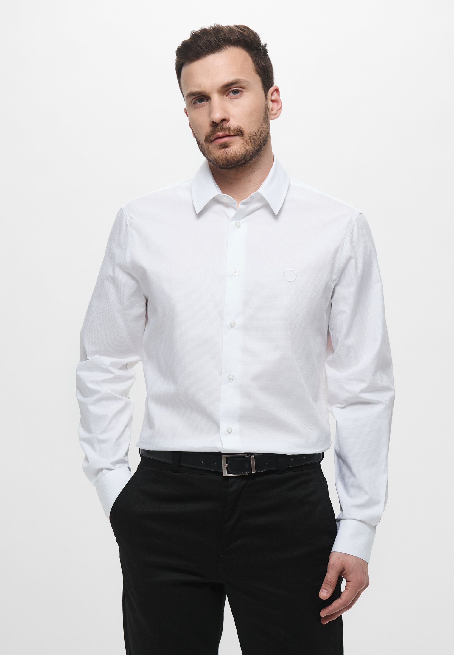 Рубашка с длинным рукавом Trussardi 52C00296-1T006574