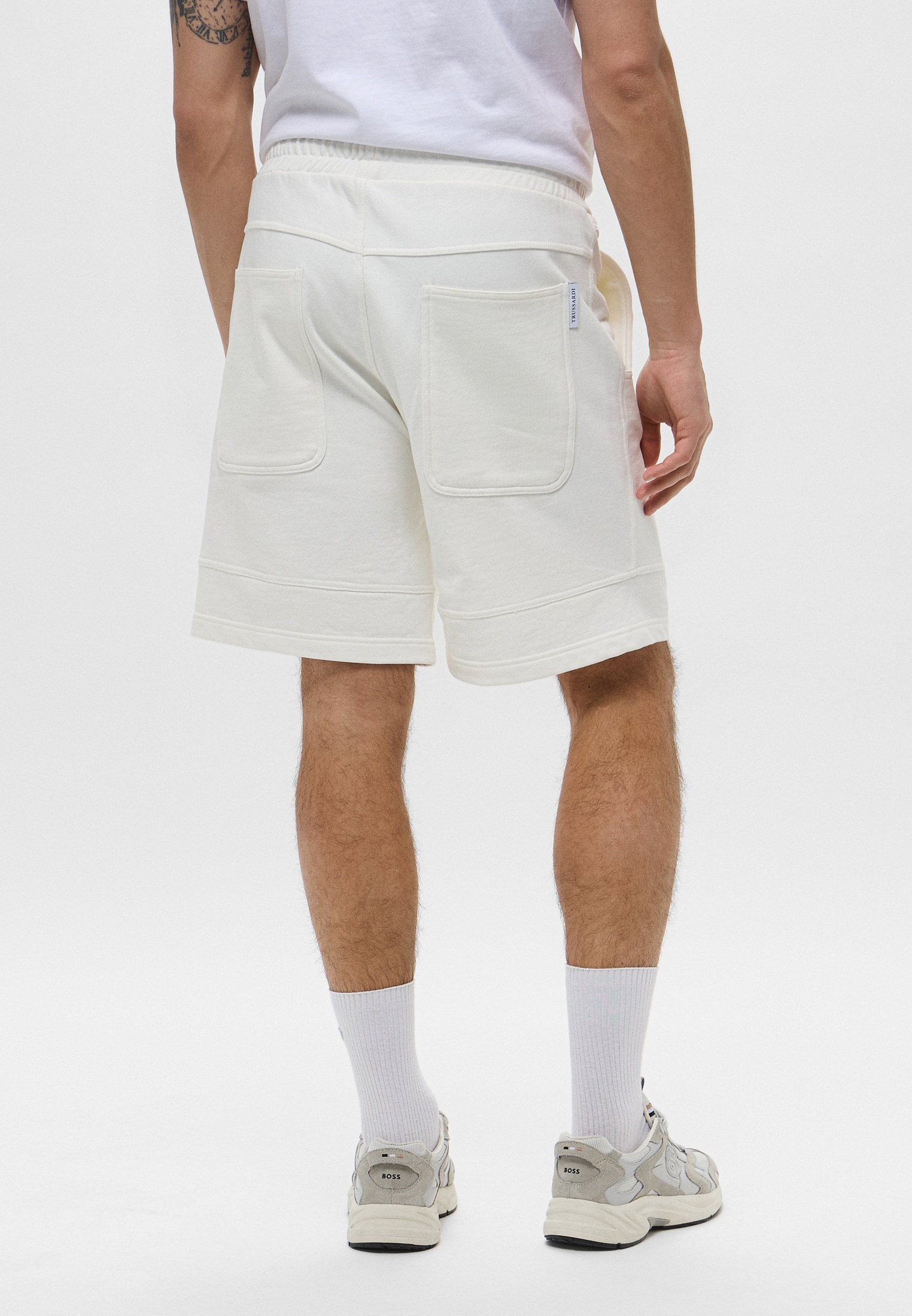 Мужские спортивные шорты Trussardi (Труссарди) 52P00357-1T006398: изображение 3