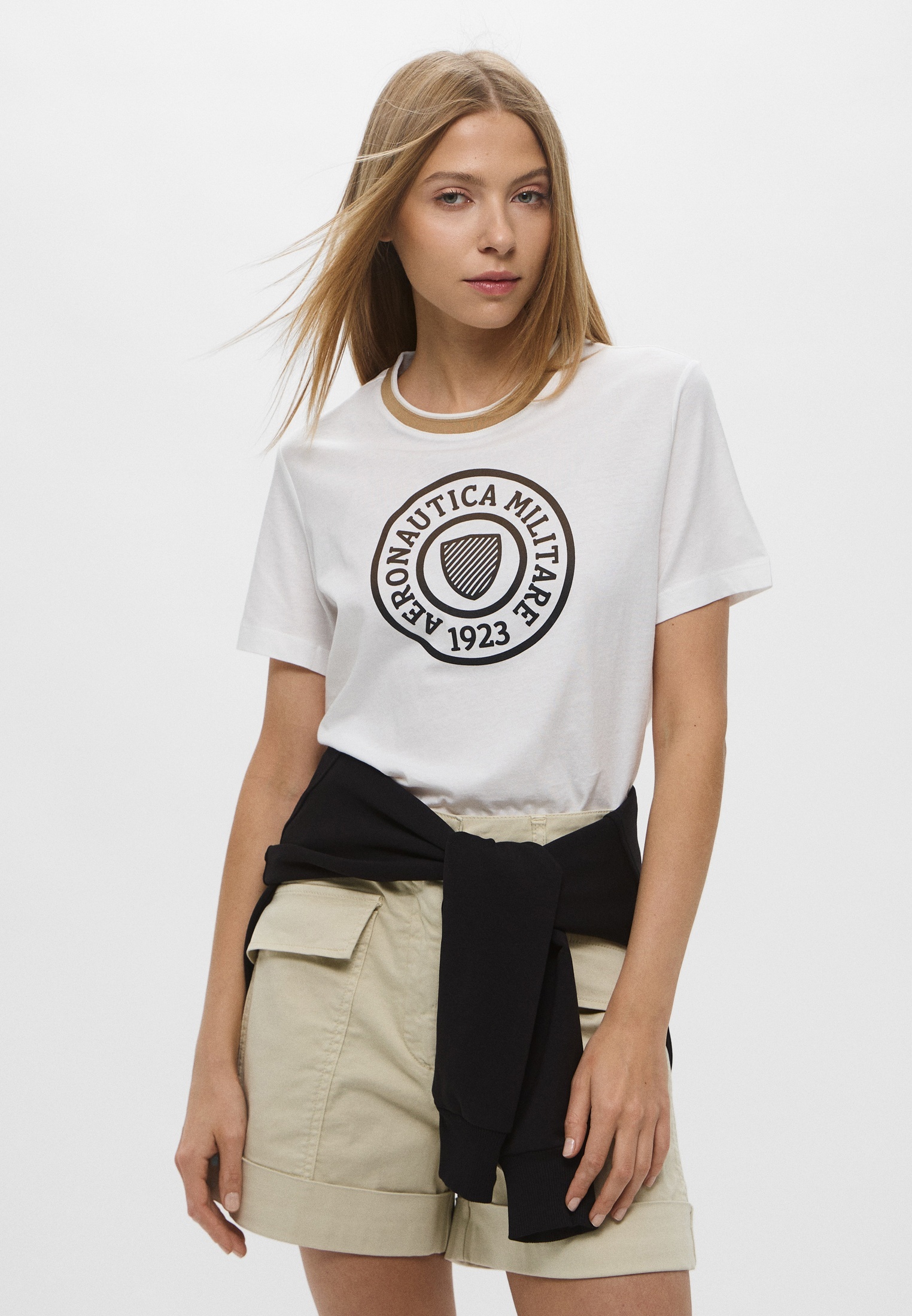 Футболка с коротким рукавом Aeronautica Militare (Аэронавтика Милитари) 251TS2389DJ510