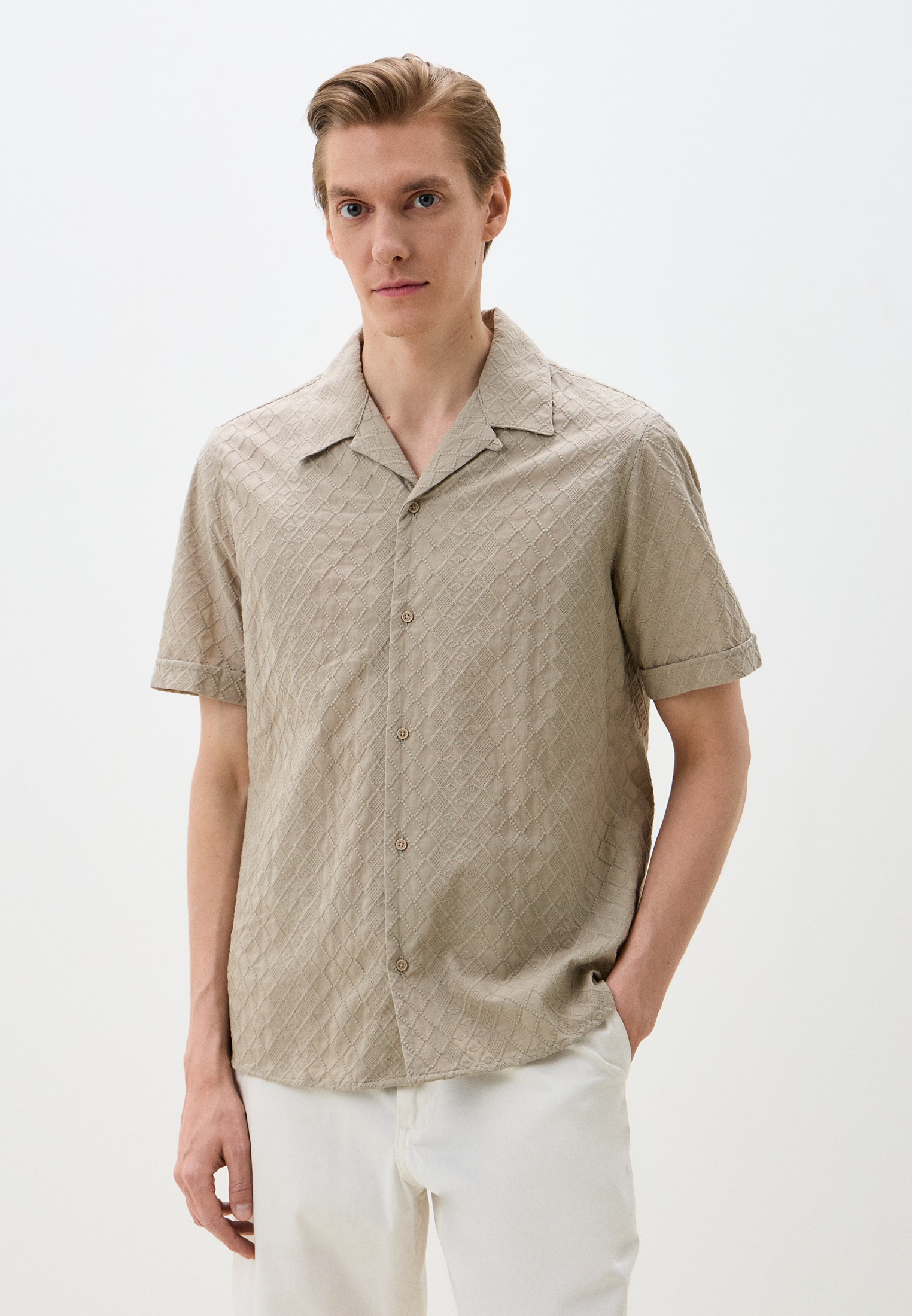 Рубашка с коротким рукавом Antony Morato (Антони Морато) MMSS00189-FA440057