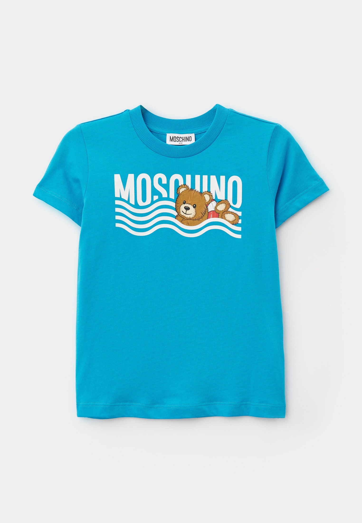 Футболка с коротким рукавом Moschino Kid HYM04K - LAA24