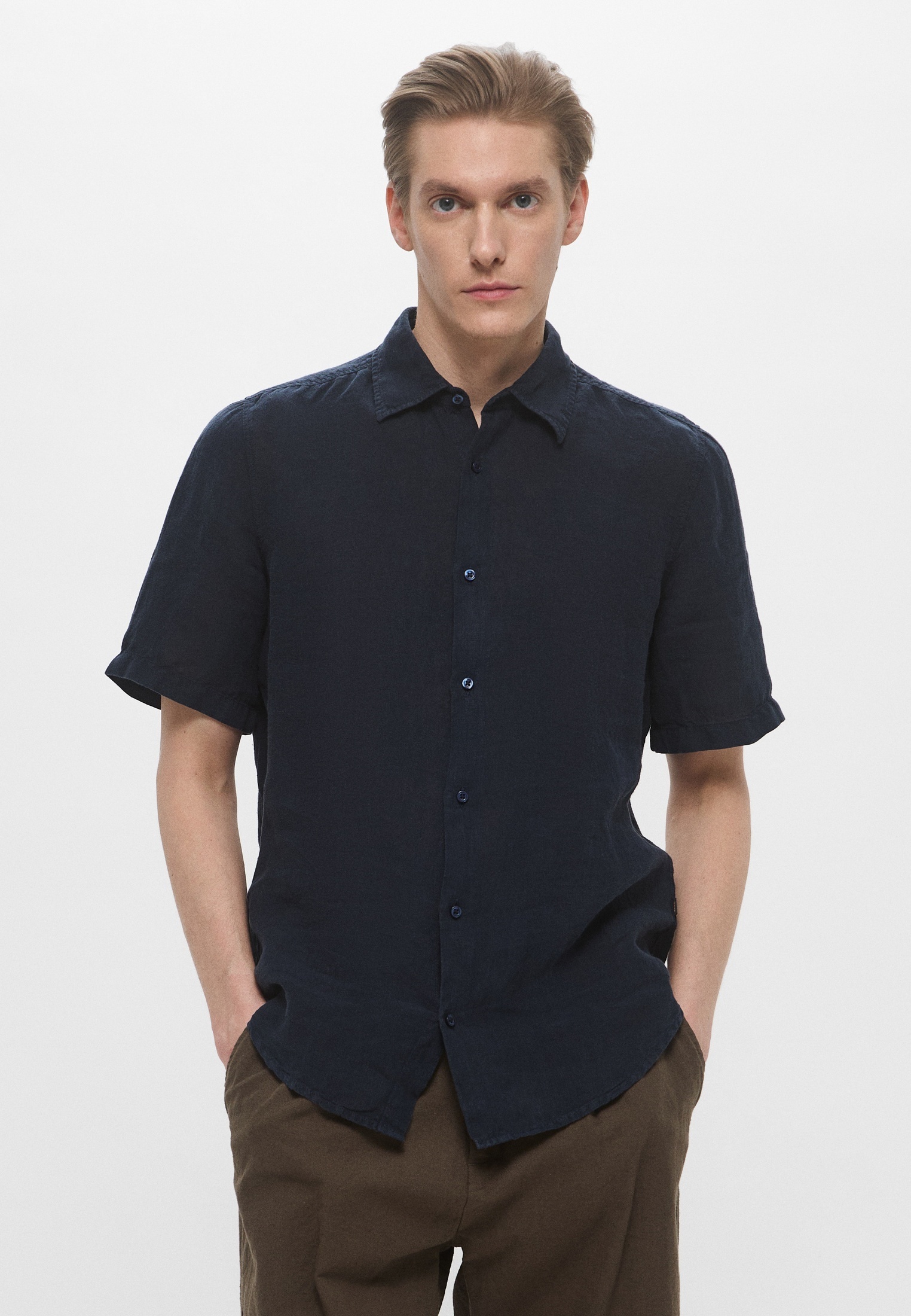 Рубашка с коротким рукавом Boss (Босс) 50537382