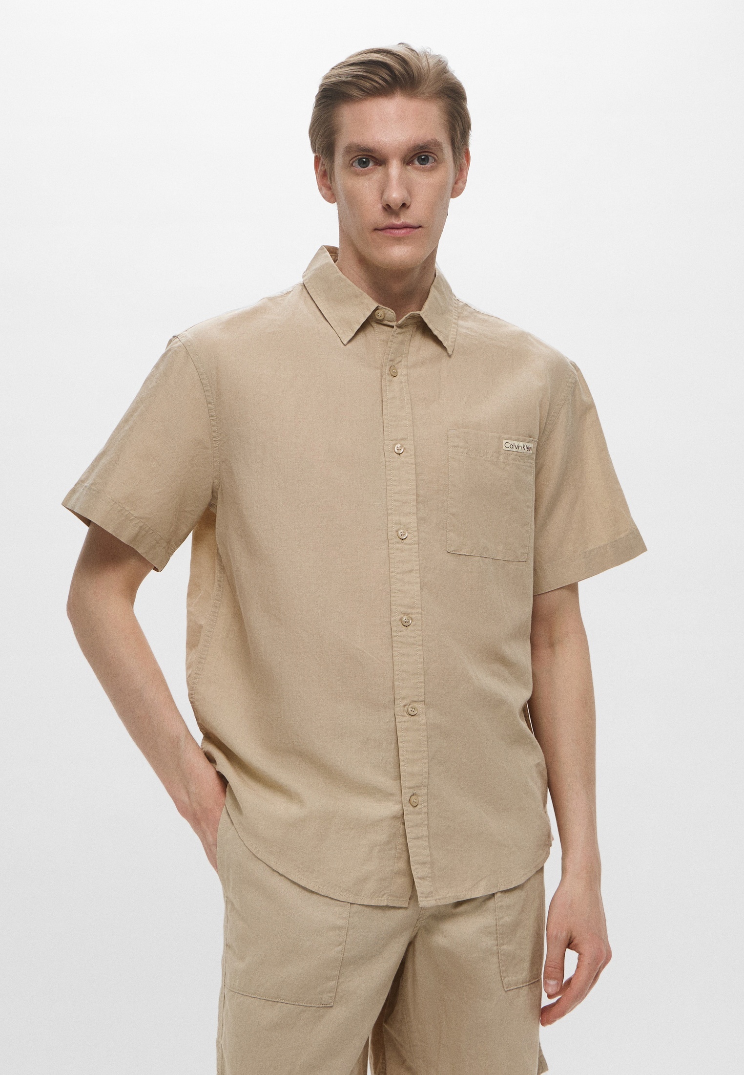 Рубашка с коротким рукавом Calvin Klein Jeans J30J327296