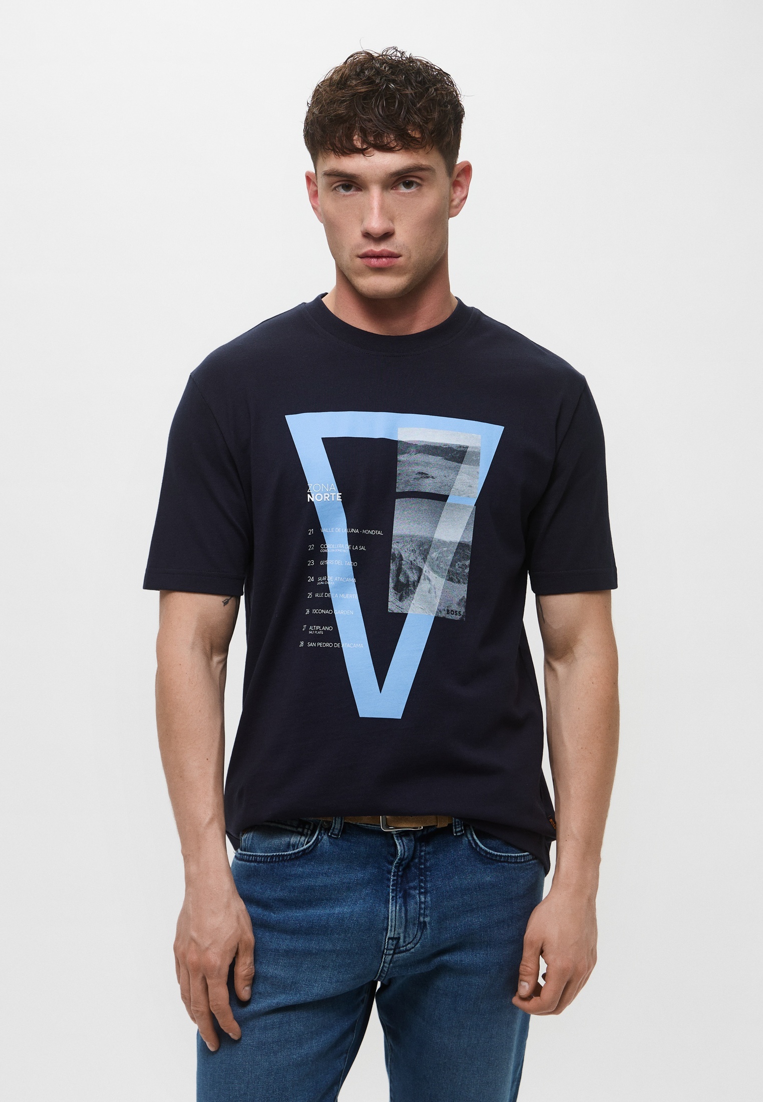 Мужская футболка Boss (Босс) 50539180