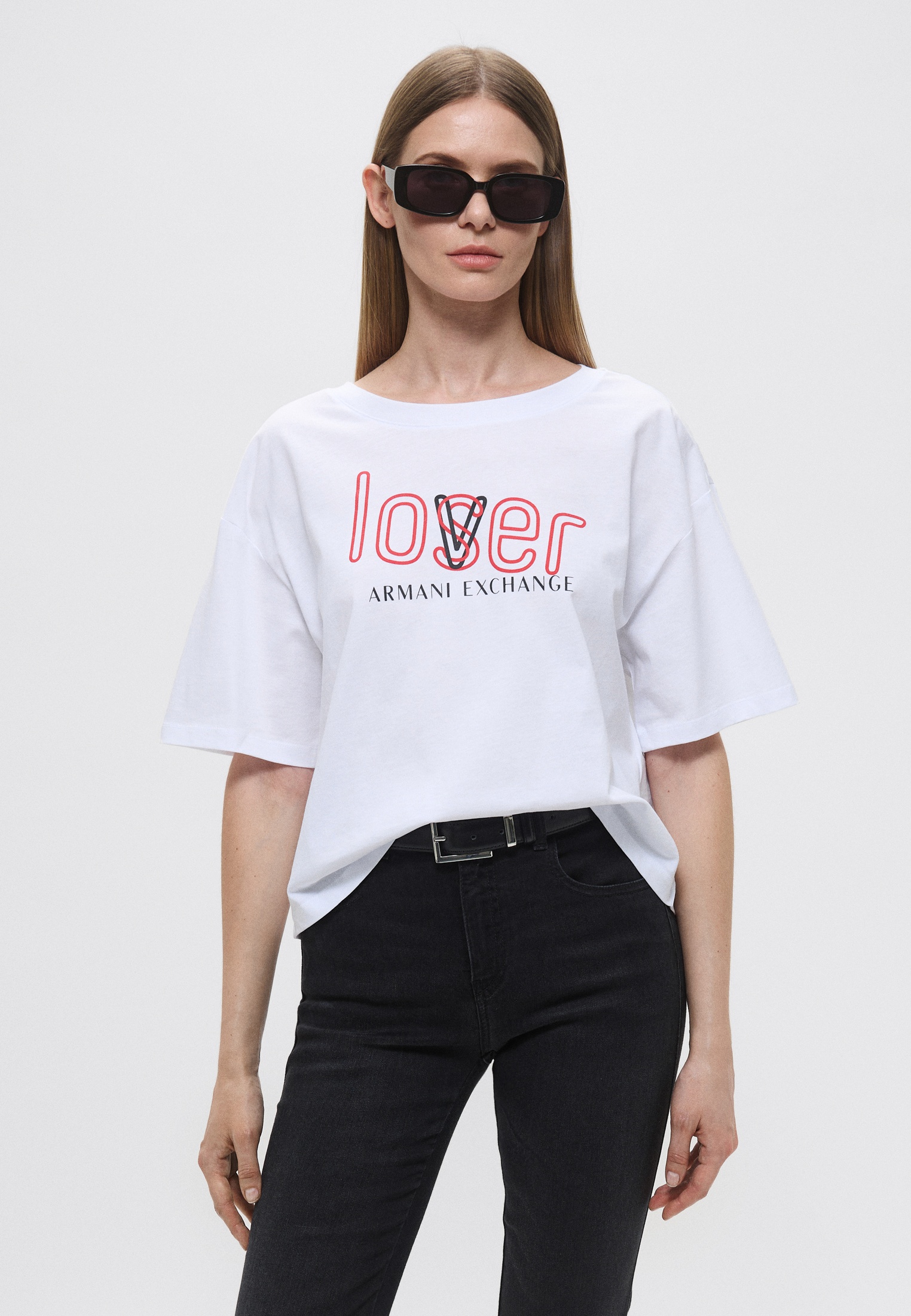 Футболка с коротким рукавом Armani Exchange XW000554 AF12064