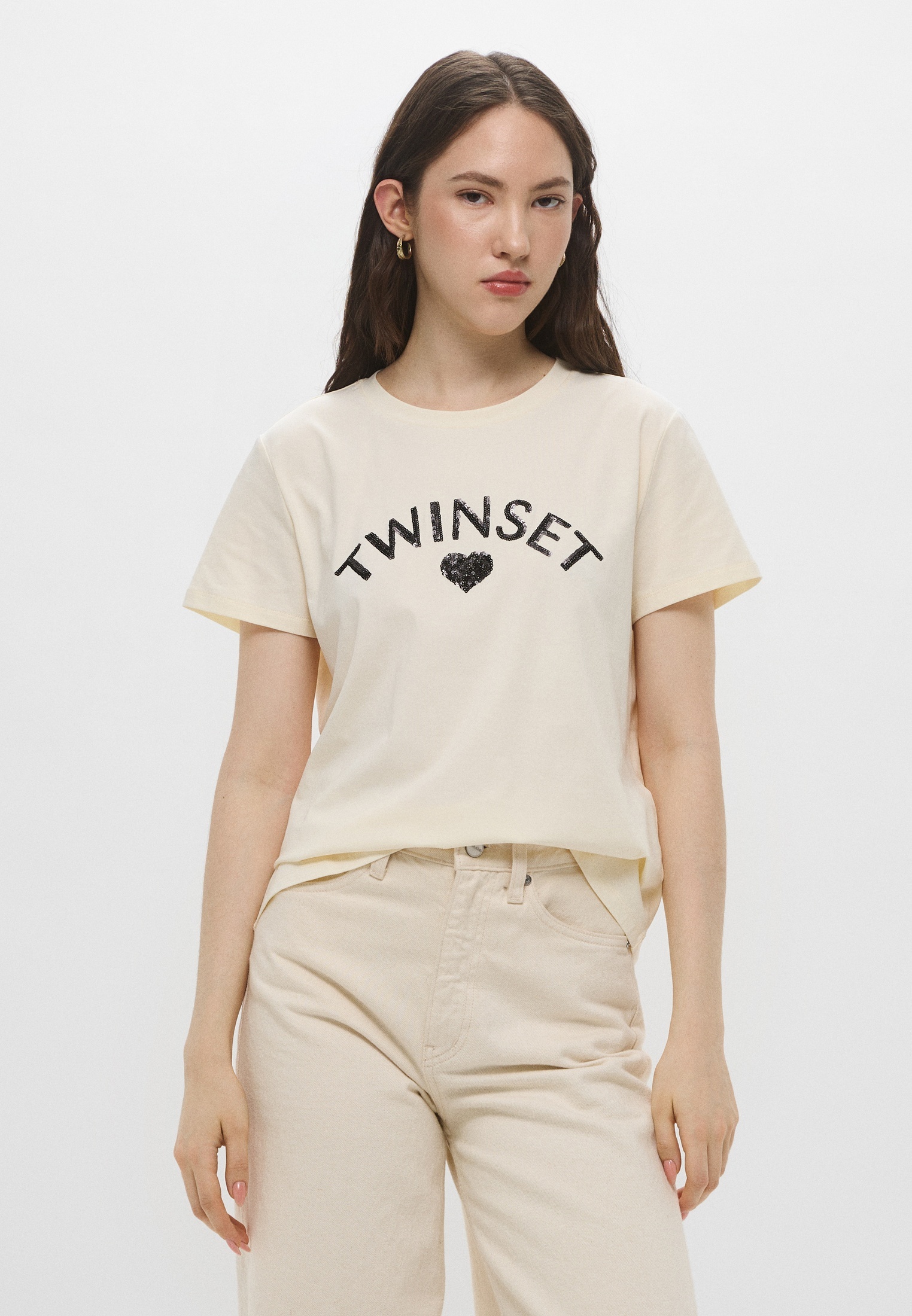 Футболка с коротким рукавом Twinset Milano 251LL2SDD