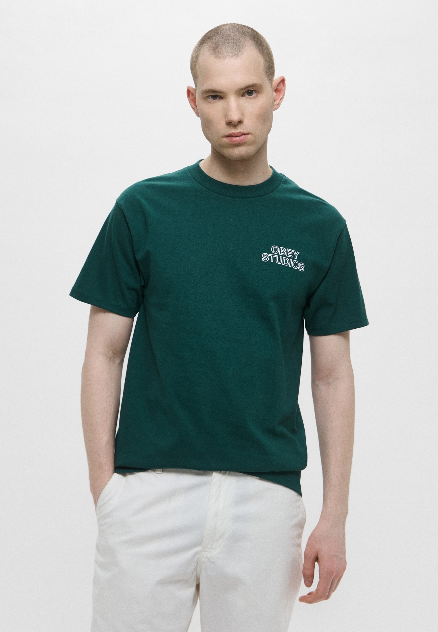 Футболка с коротким рукавом Obey 165264052