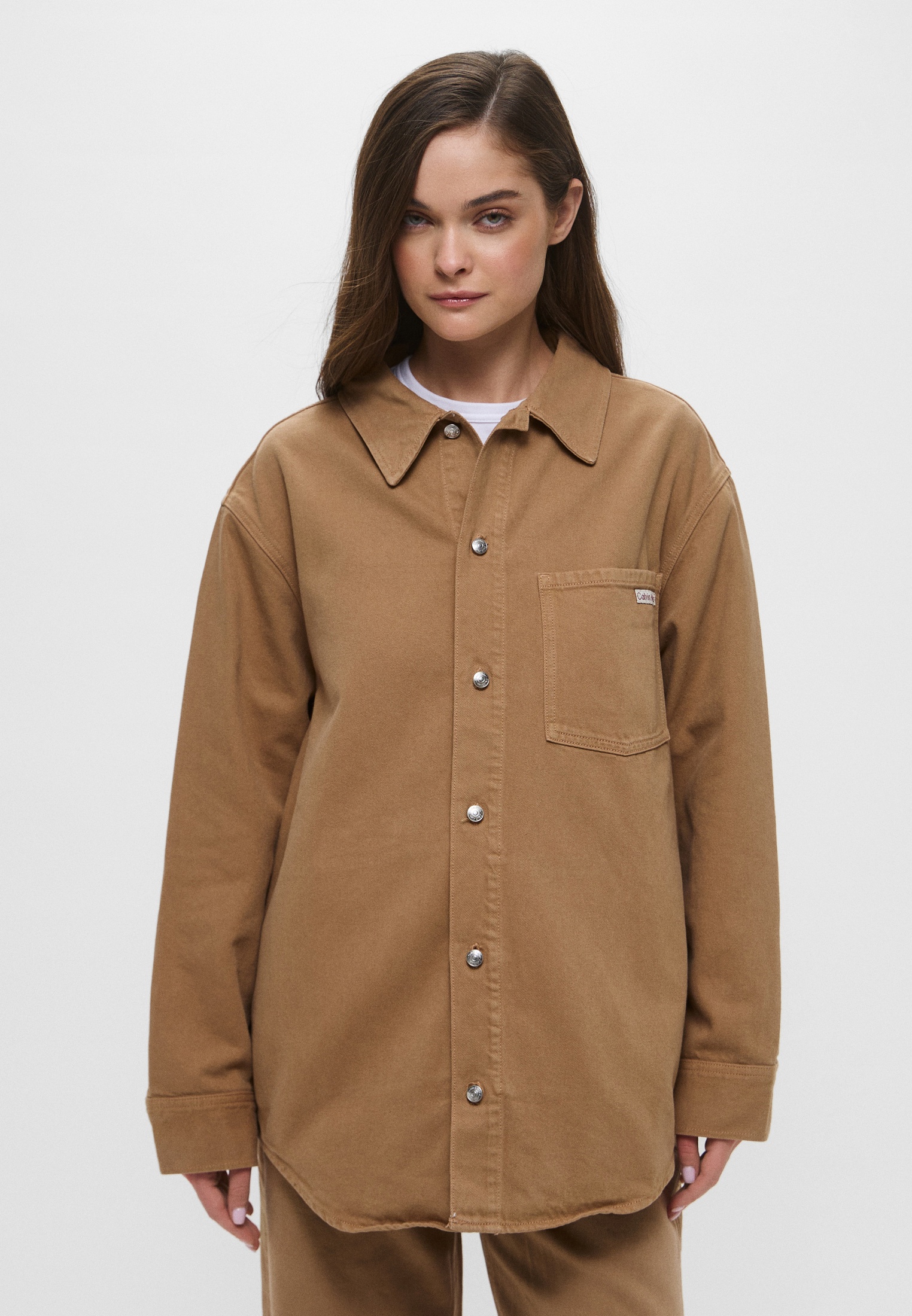 Женские джинсовые рубашки Calvin Klein Jeans Рубашка джинсовая Calvin Klein Jeans