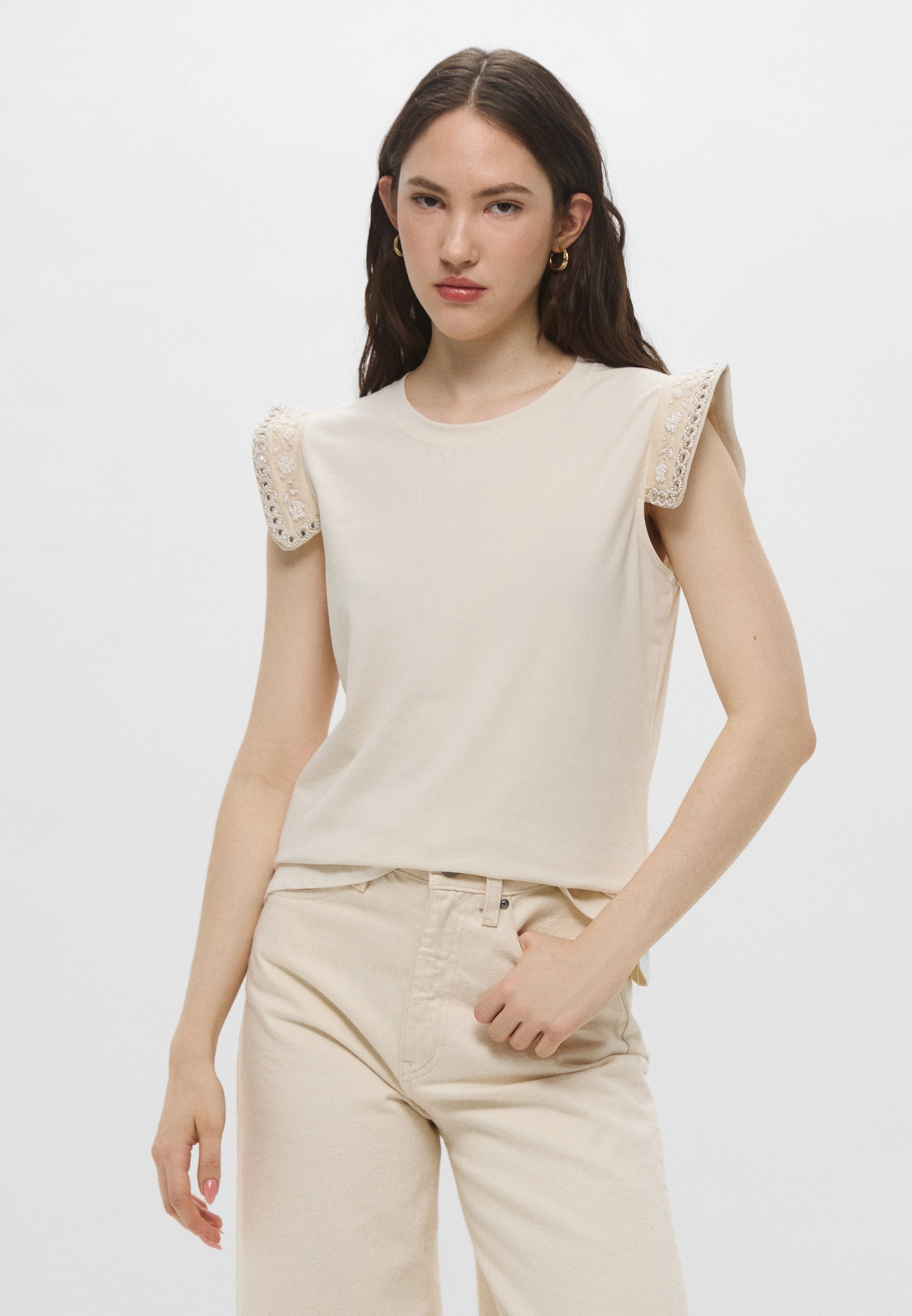 Футболка с коротким рукавом Twinset Milano 251LM2FAA
