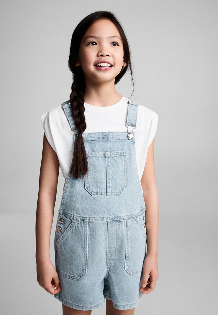 Комбинезон Mango Kids (Манго Кидс) Комбинезон джинсовый Mango Kids