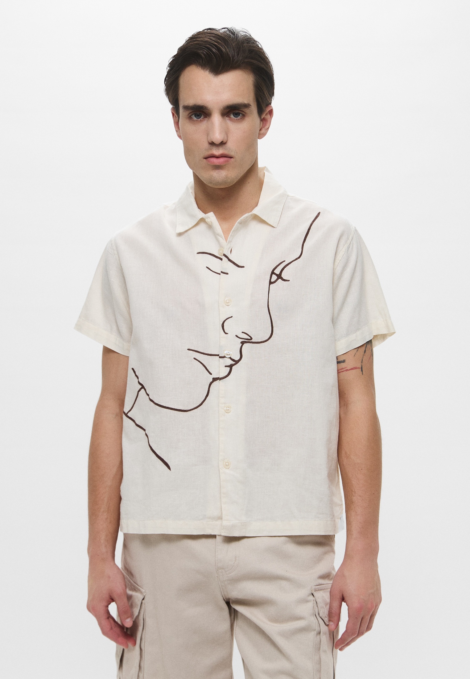 Рубашка с коротким рукавом Obey 181210430