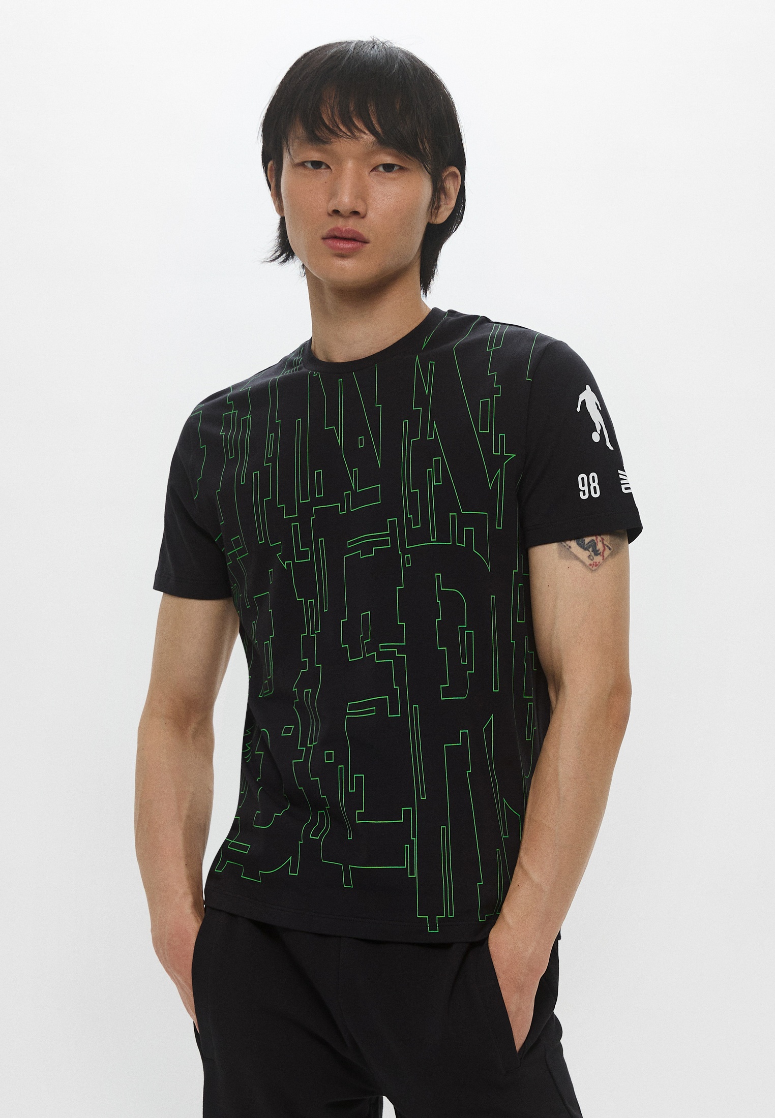 Мужская футболка Bikkembergs (Биккембергс) BMT0909