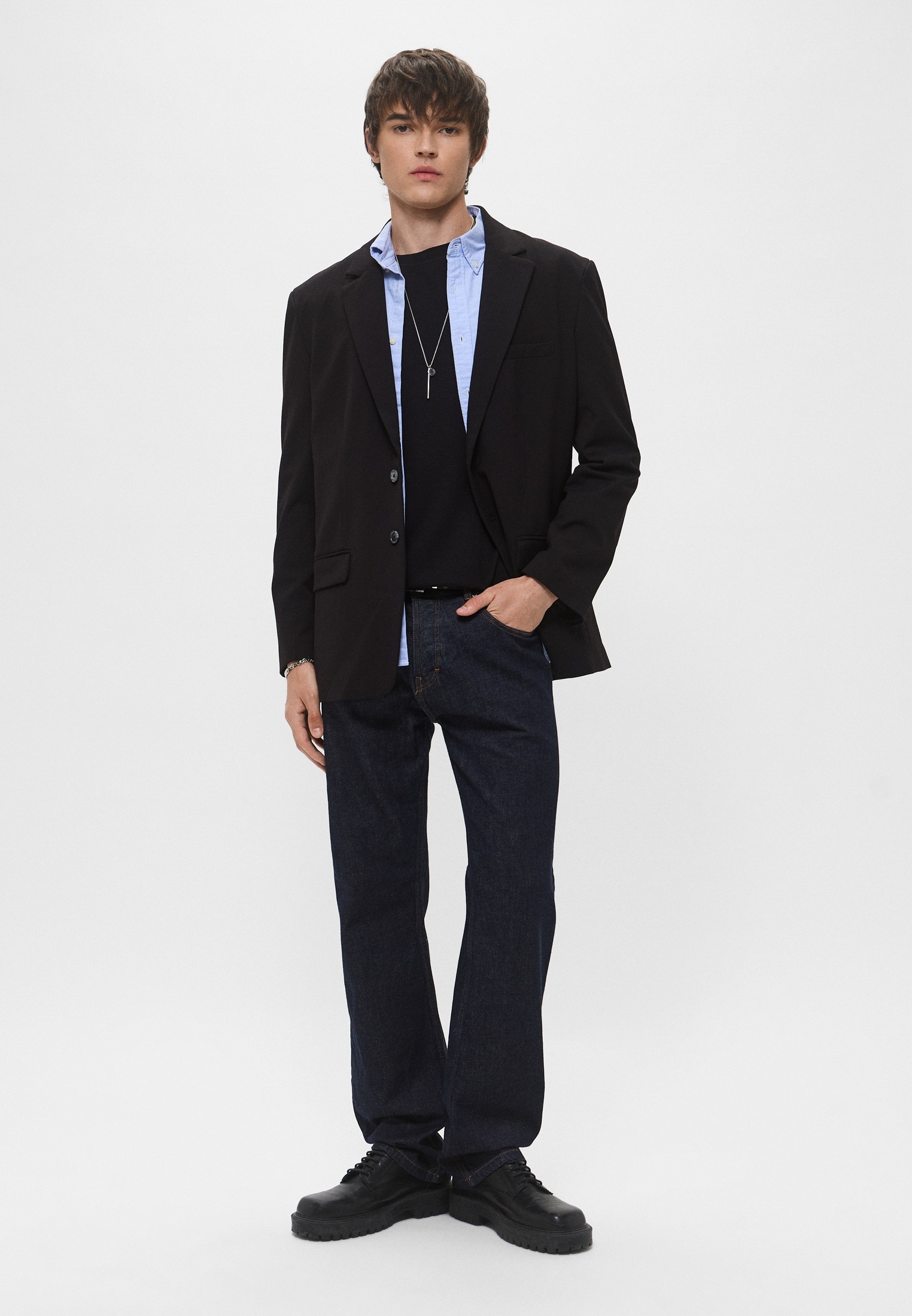 Мужские прямые джинсы Karl Lagerfeld (Карл Лагерфельд) 265804-552864: изображение 2