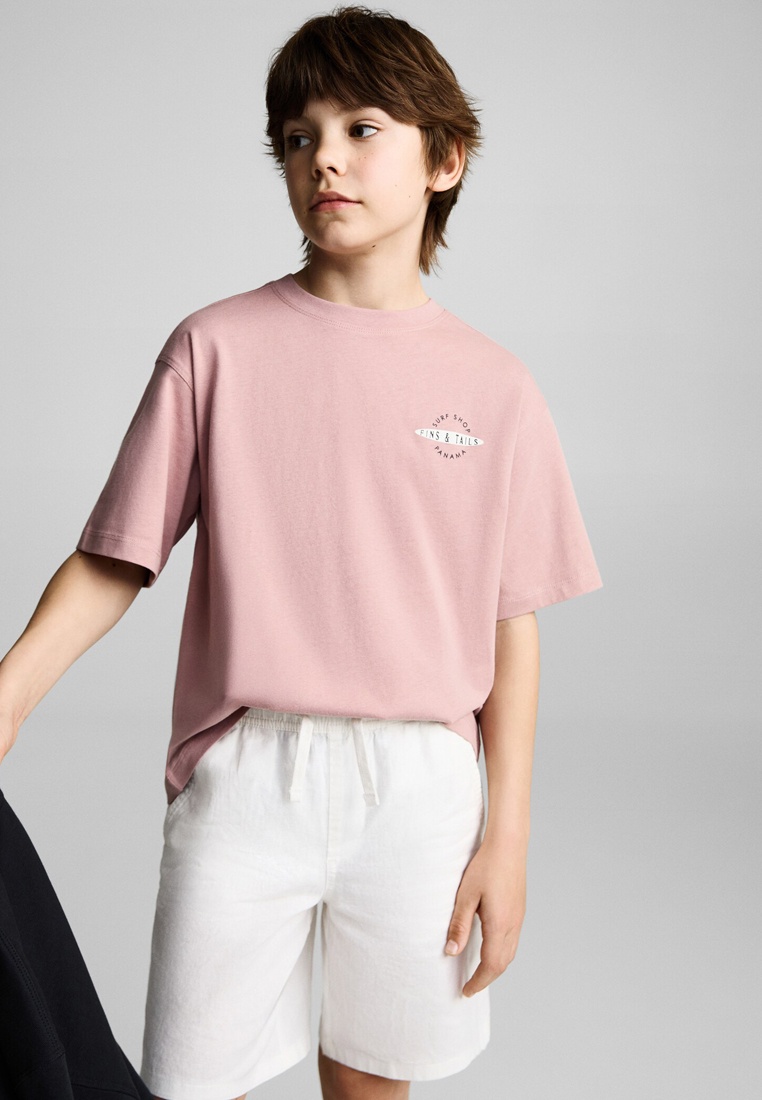 Футболка с коротким рукавом Mango Kids (Манго Кидс) 87077687