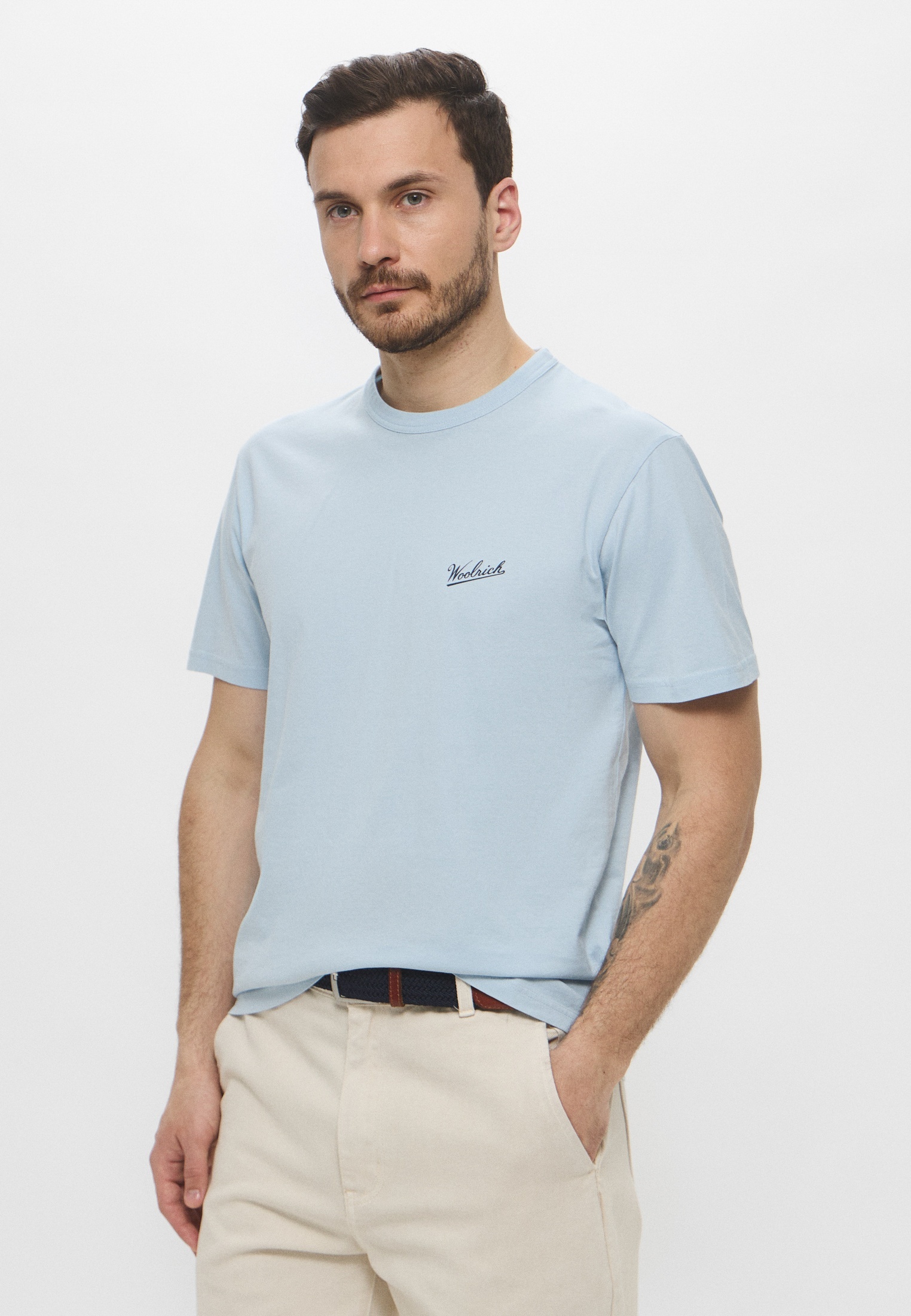 Мужская футболка Woolrich (Вулрич) CFWOTE0144MRUT2926