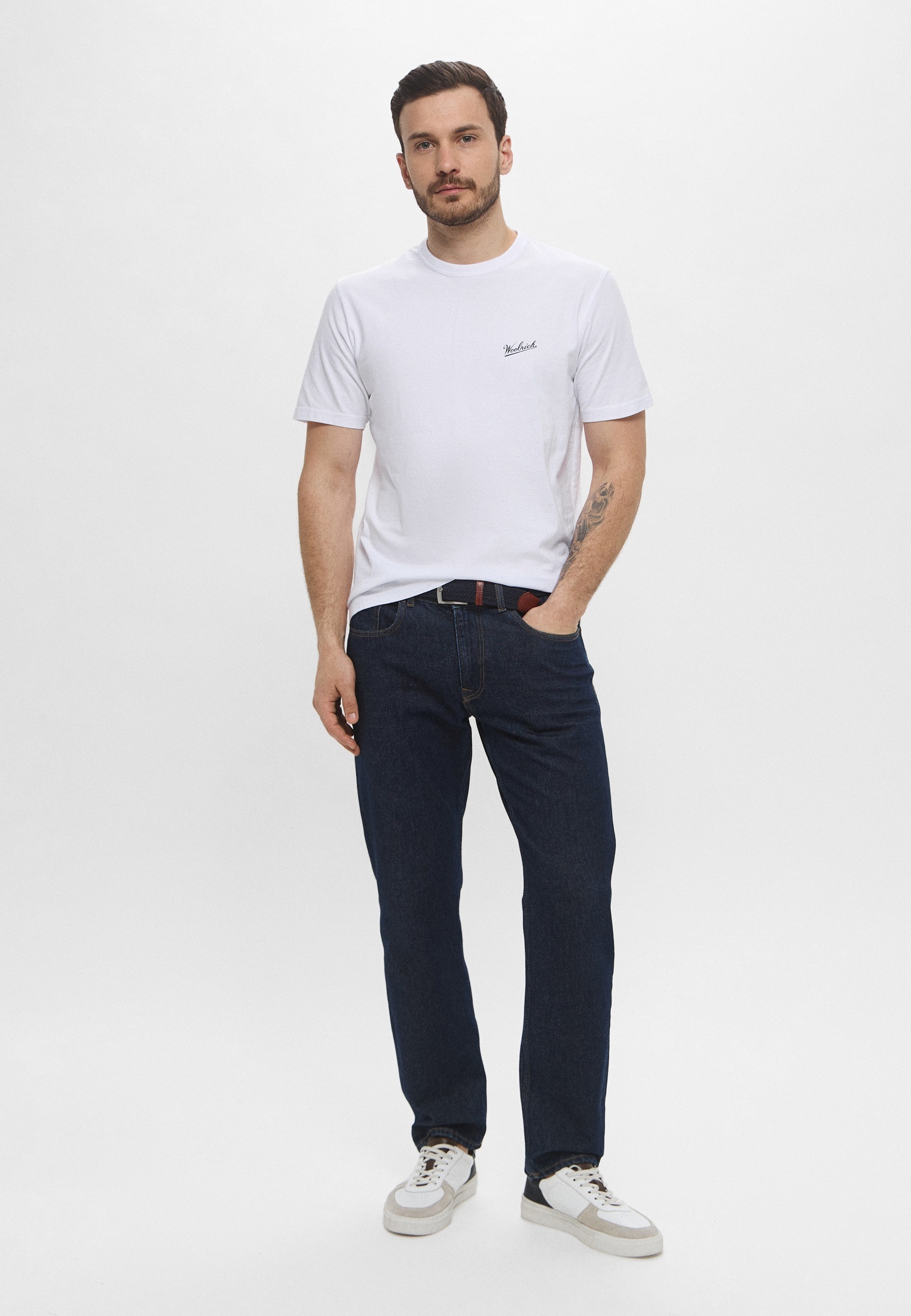Мужская футболка Woolrich (Вулрич) CFWOTE0144MRUT2926: изображение 2