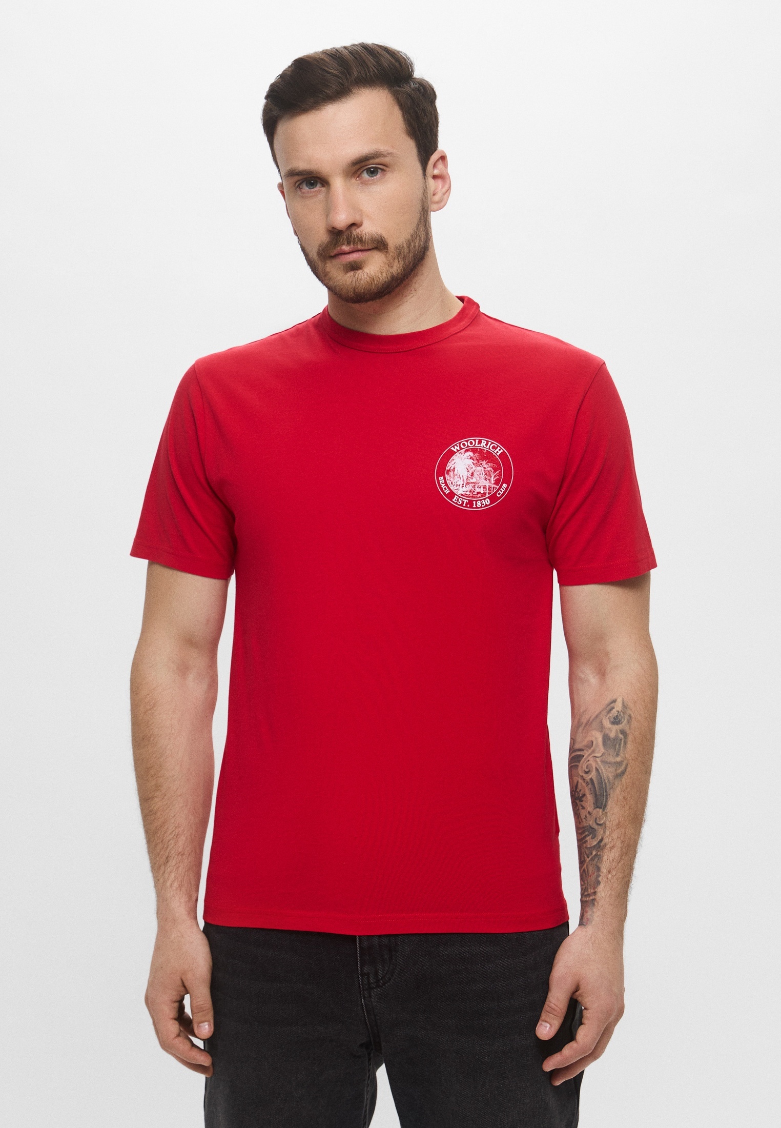 Мужская футболка Woolrich (Вулрич) CFWOTE0148MRUT2926