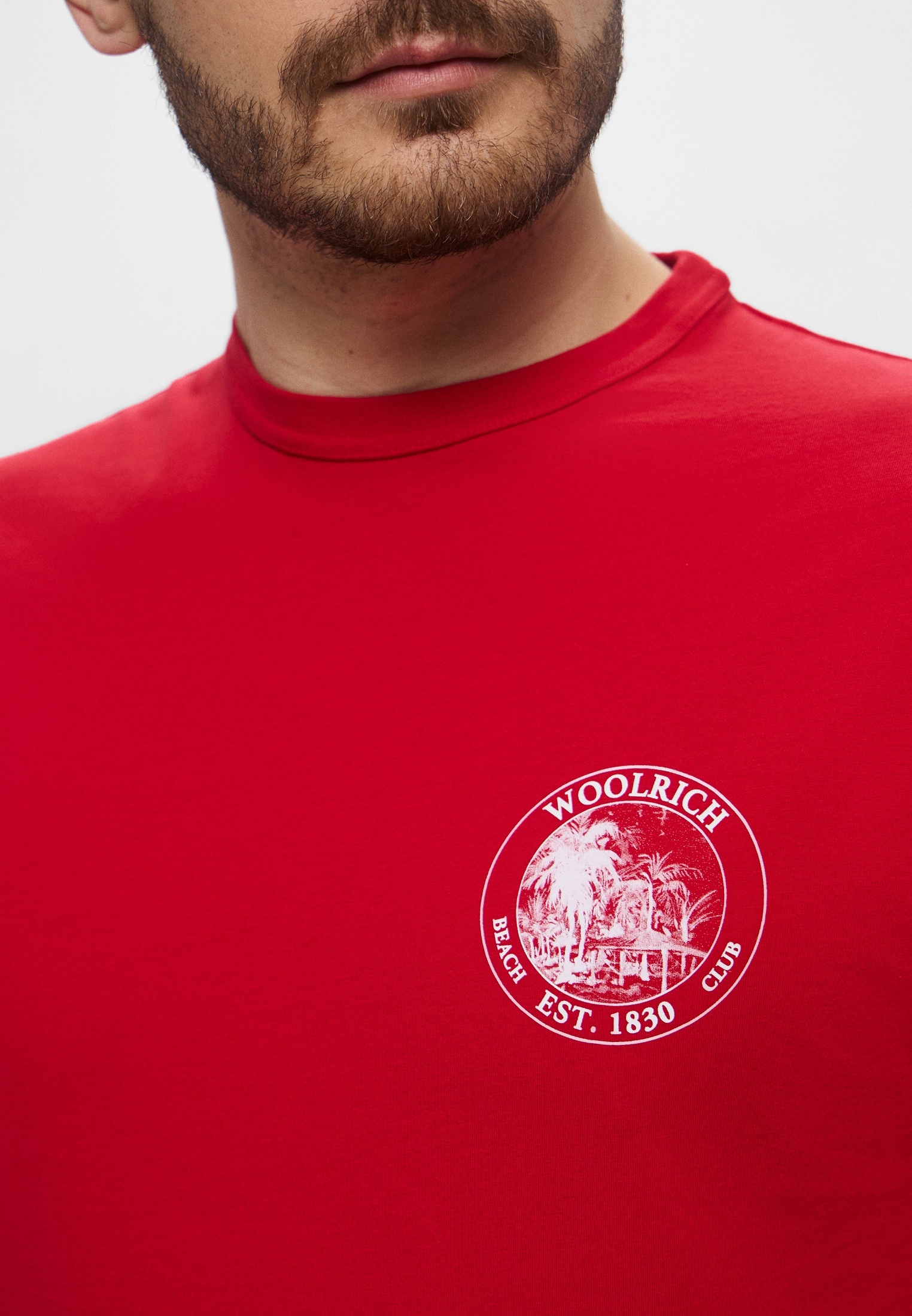 Мужская футболка Woolrich (Вулрич) CFWOTE0148MRUT2926: изображение 4