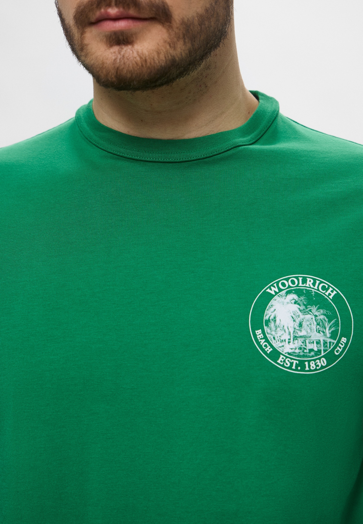 Мужская футболка Woolrich (Вулрич) CFWOTE0148MRUT2926: изображение 4