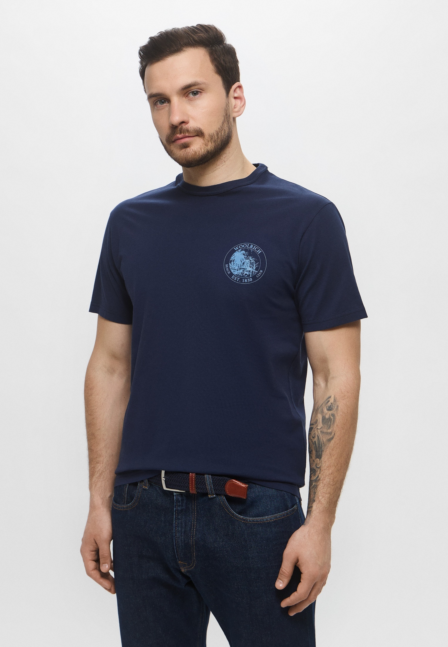 Футболка Woolrich (Вулрич) CFWOTE0148MRUT2926