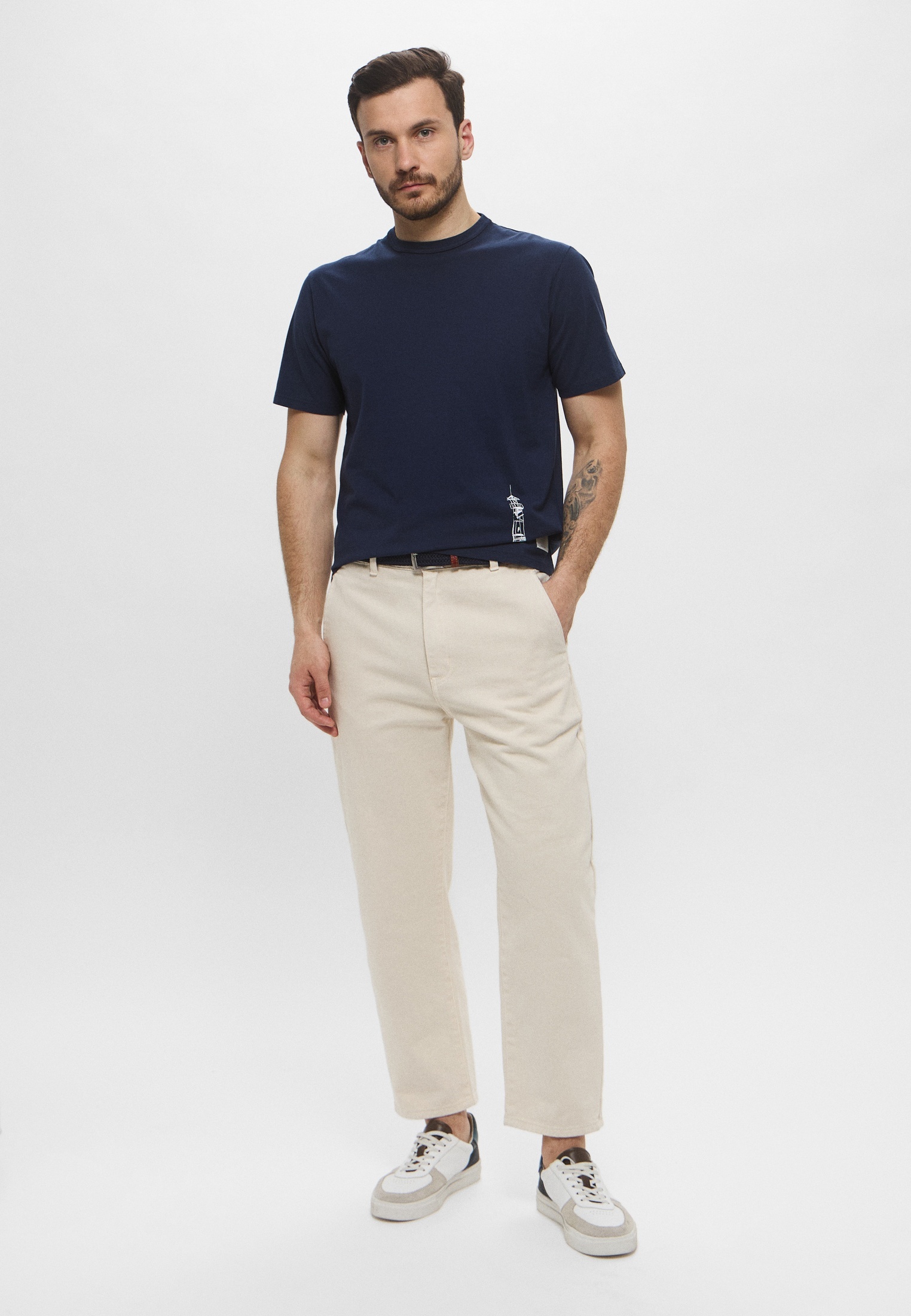 Мужская футболка Woolrich (Вулрич) CFWOTE0159MRUT2926: изображение 2