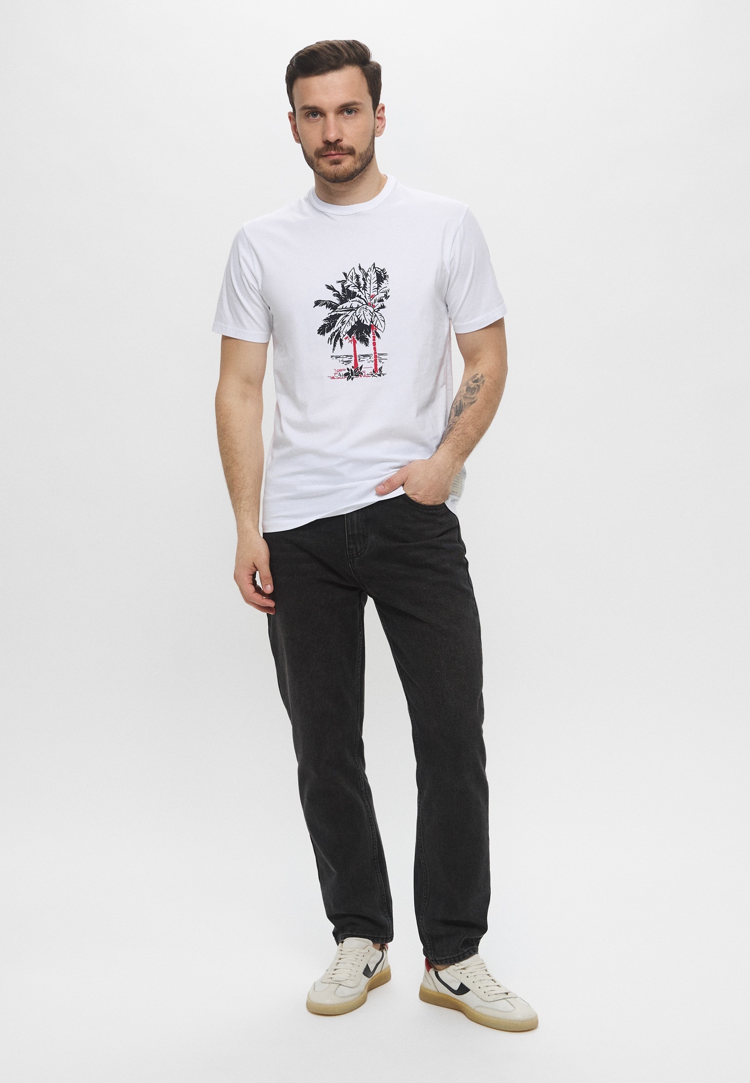 Мужская футболка Woolrich (Вулрич) CFWOTE0159MRUT2926: изображение 2