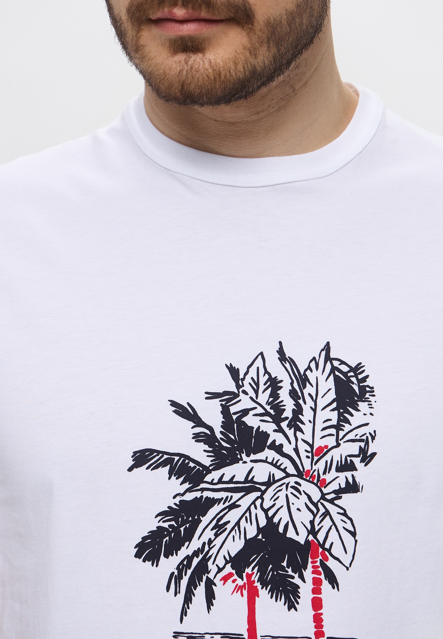 Мужская футболка Woolrich (Вулрич) CFWOTE0159MRUT2926: изображение 4