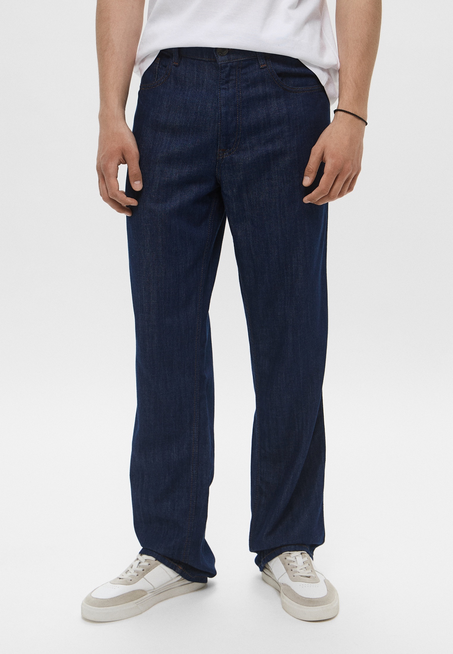 Мужские прямые джинсы Trussardi (Труссарди) 52J00066-1T005185-A-001