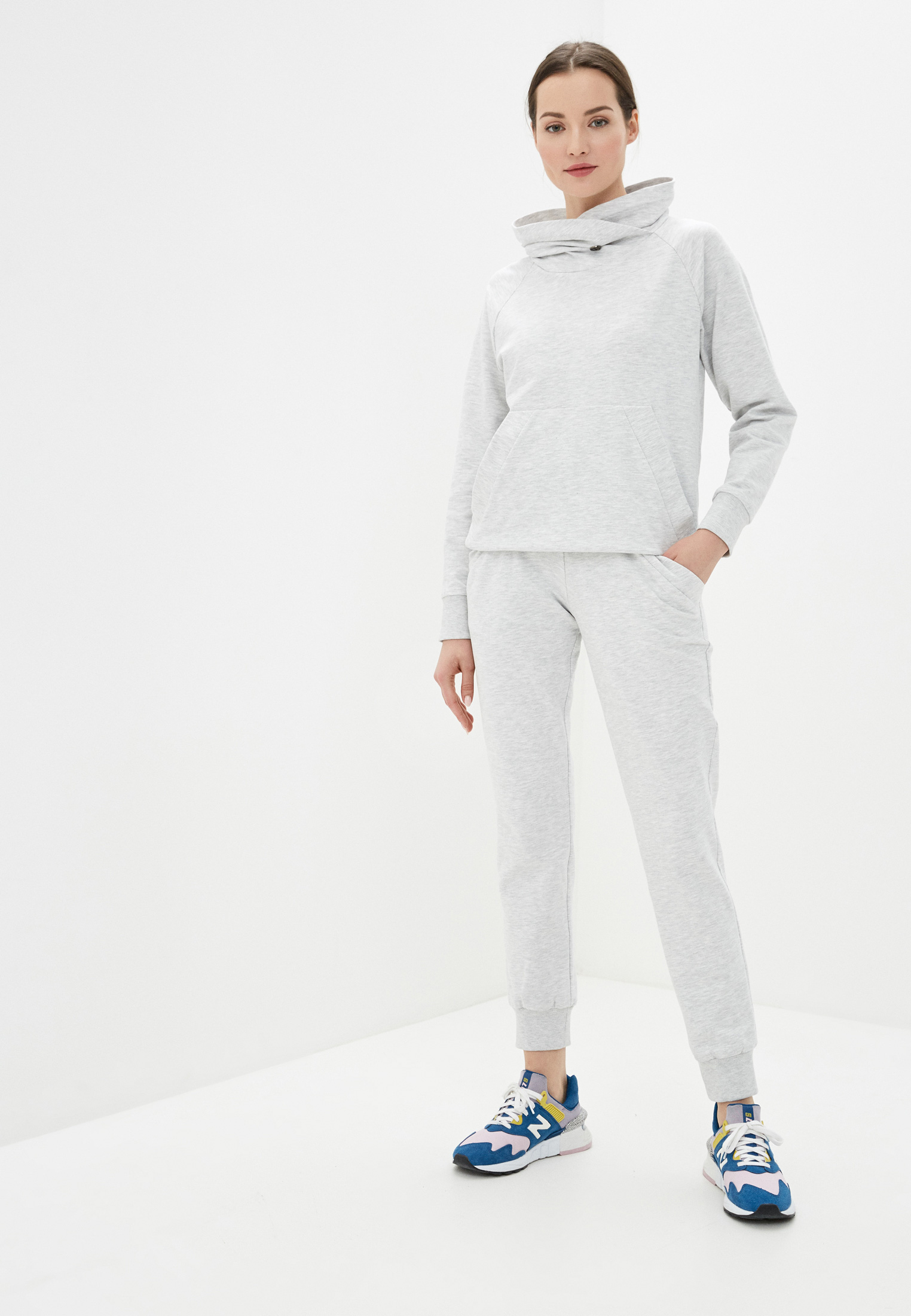 Купить Серый Спортивный Костюм Женский