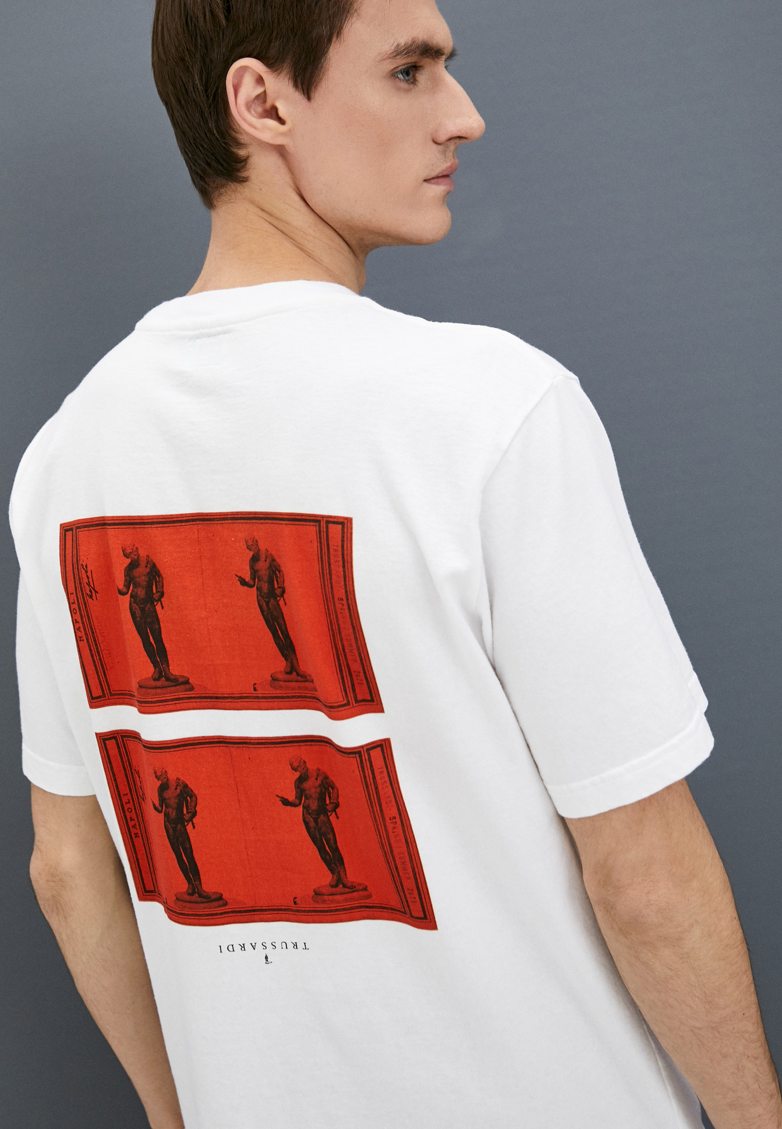 Мужская футболка Trussardi (Труссарди) 32T00215-1T005198: изображение 2