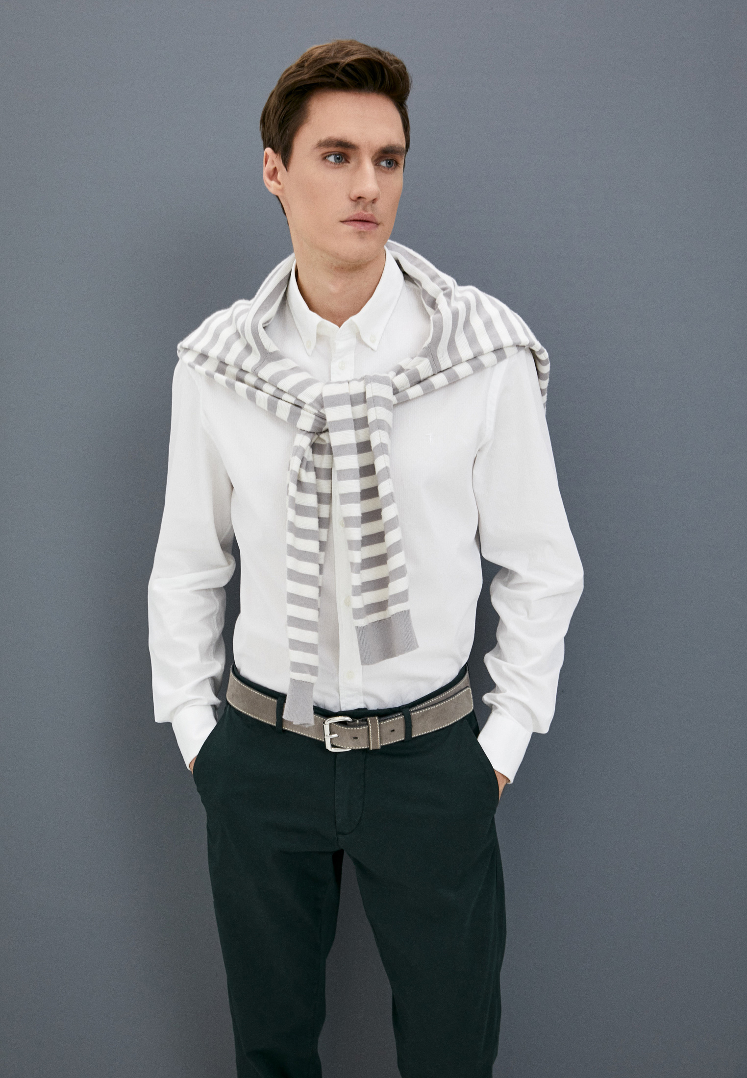 Рубашка с длинным рукавом Trussardi (Труссарди) 52C00069-1T002243: изображение 2