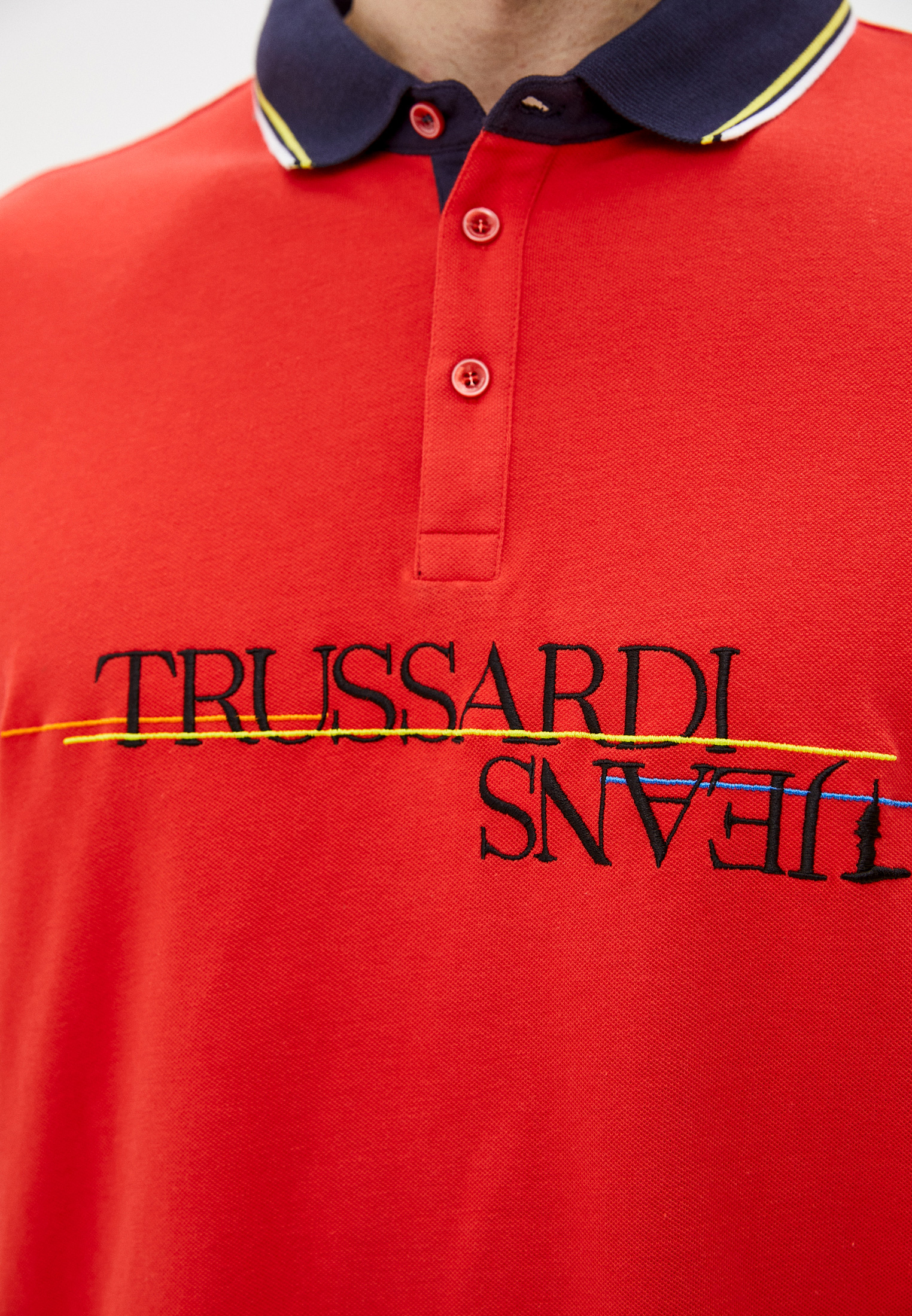 Мужские поло Trussardi (Труссарди) 52T00214-1T001678: изображение 5