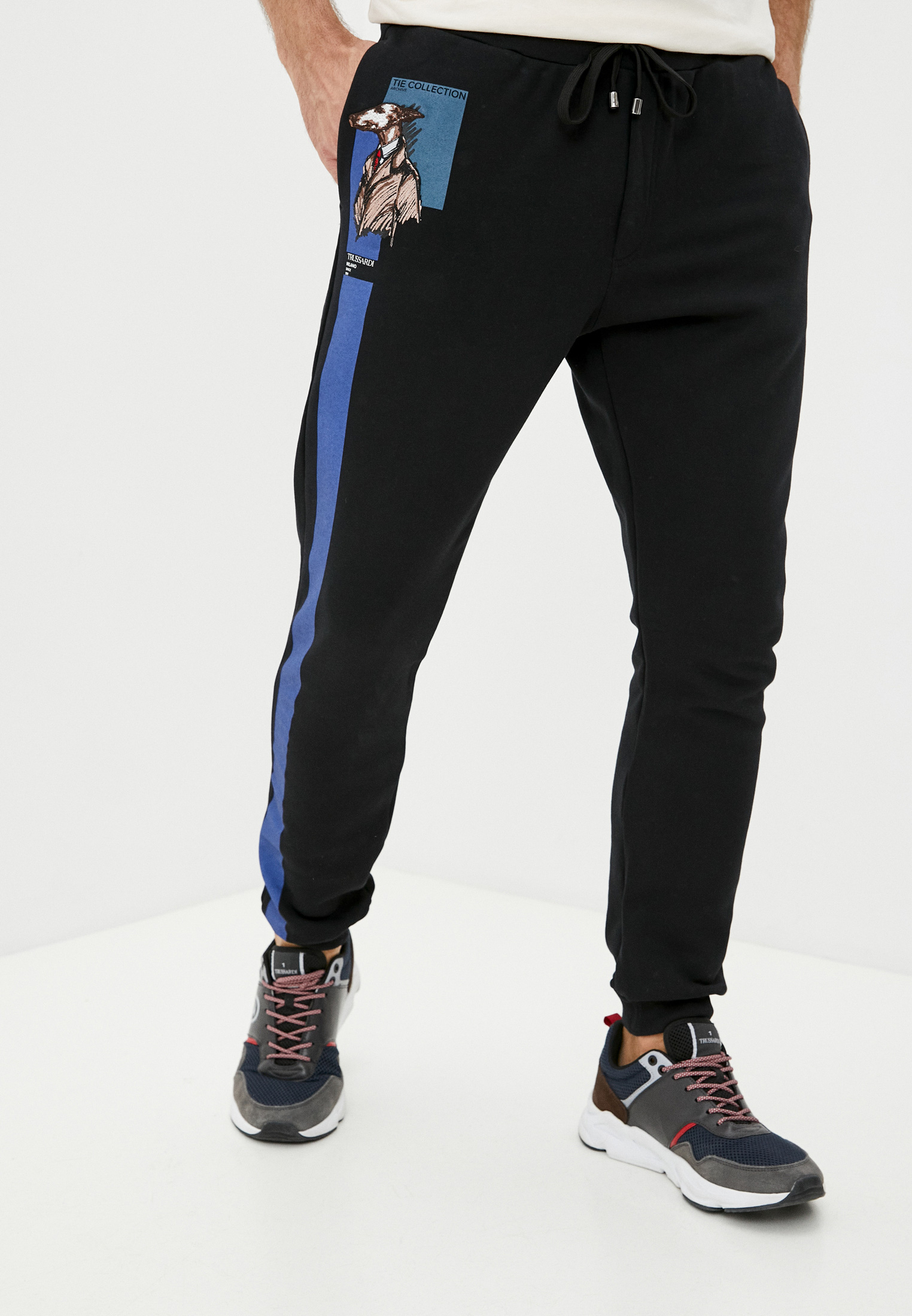Мужские спортивные брюки Trussardi (Труссарди) 32P00124-1T002641: изображение 6