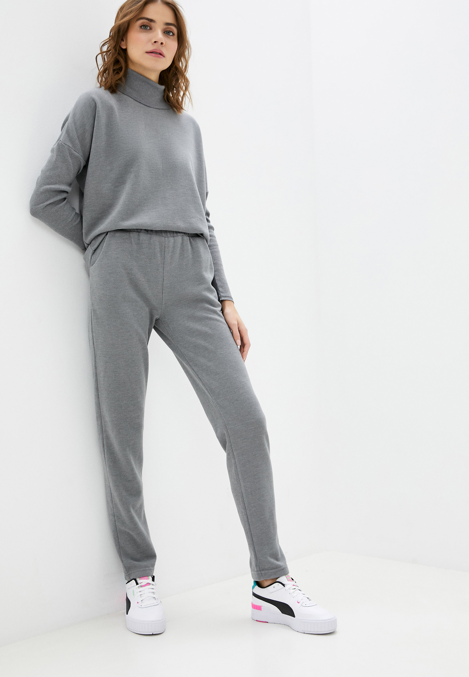 Купить Серый Спортивный Костюм Женский