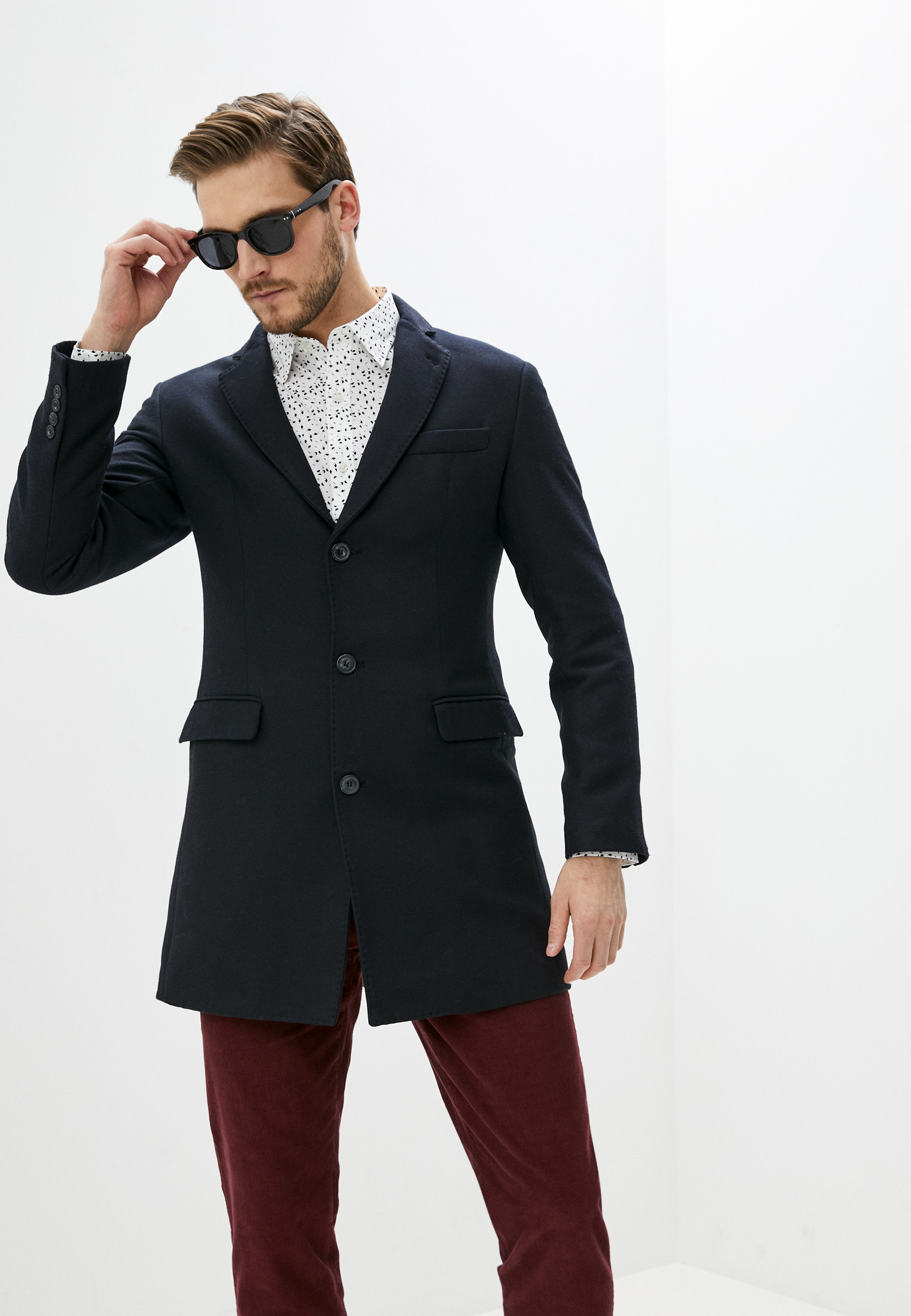 Пальто мужские Trussardi - мужское пальто Труссарди в интернет магазине