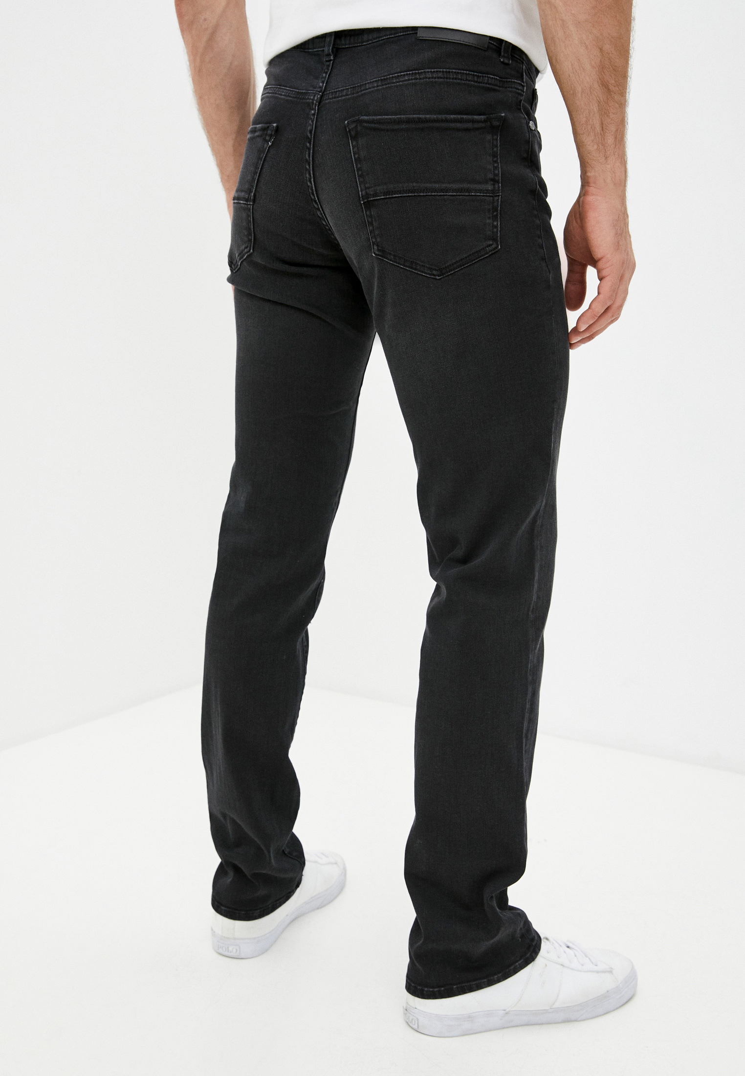 Мужские зауженные джинсы Trussardi (Труссарди) 52J00001-1T005110: изображение 4