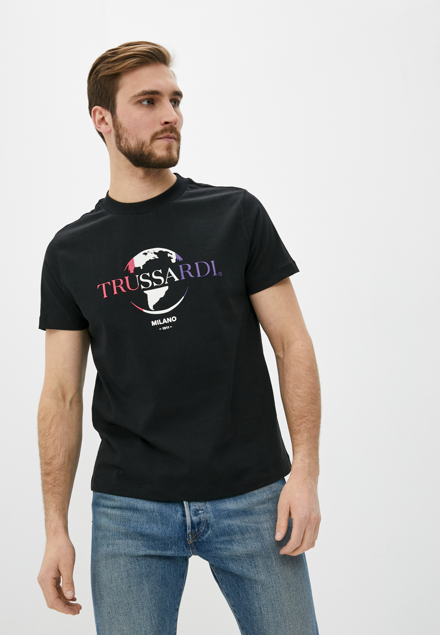 Мужская футболка Trussardi (Труссарди) 52T00443-1T005227: изображение 1