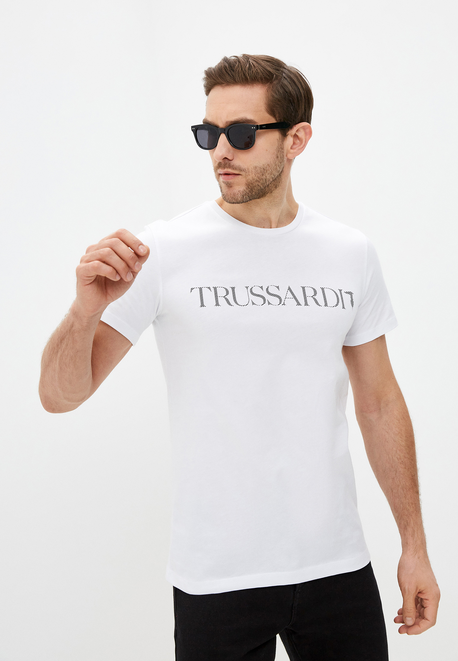 Мужская футболка Trussardi (Труссарди) 52T00498-1T003613: изображение 1