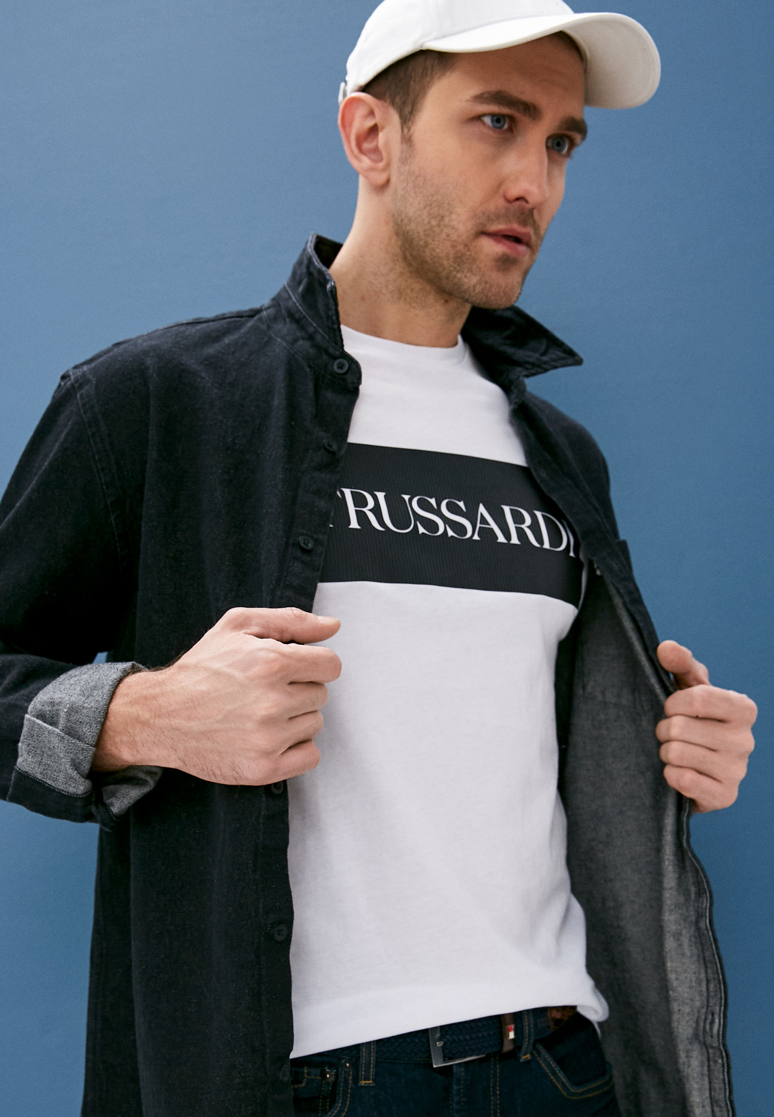 Мужская футболка Trussardi (Труссарди) 52T00500-1T003605: изображение 2
