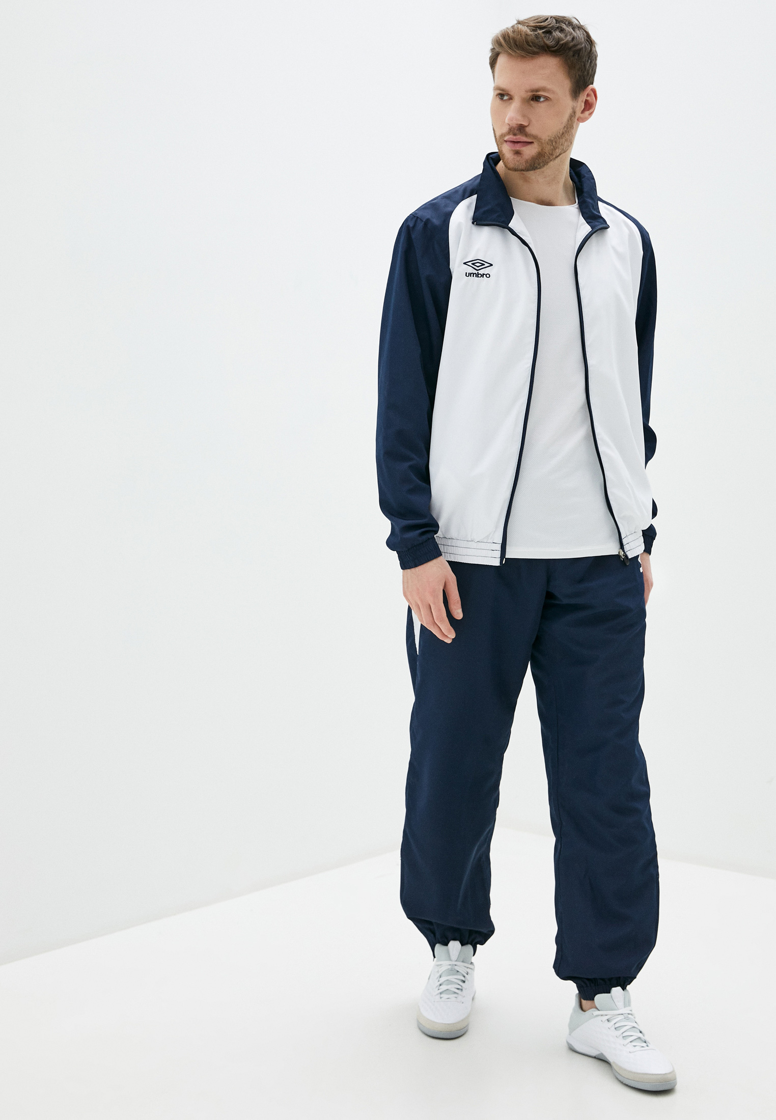 Спортивный костюм мужской Umbro (Умбро) 463014 цвет белый ...