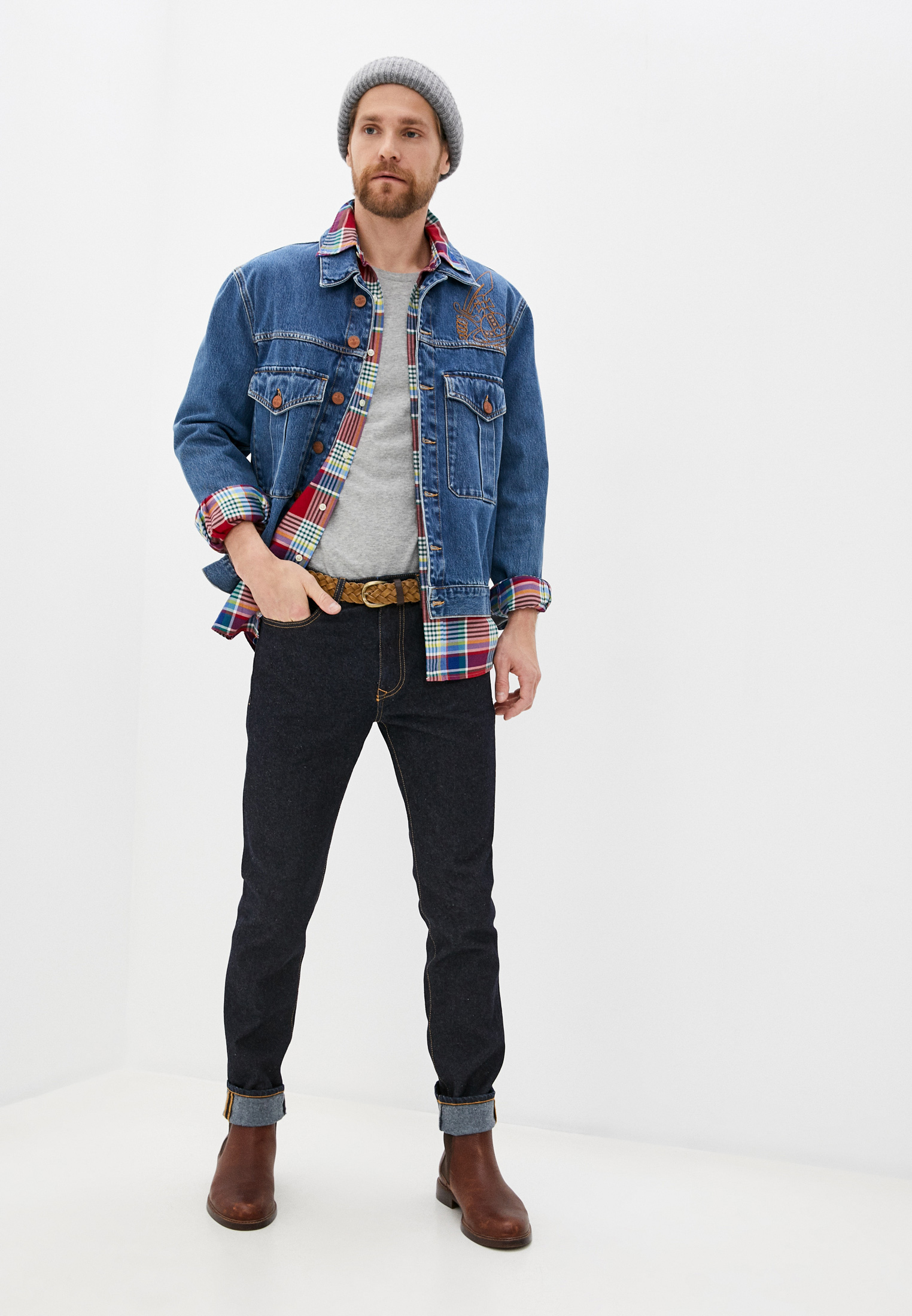 Мужские прямые джинсы Vivienne Westwood (Вивьен Вествуд) 28020026-11666-DE: изображение 8