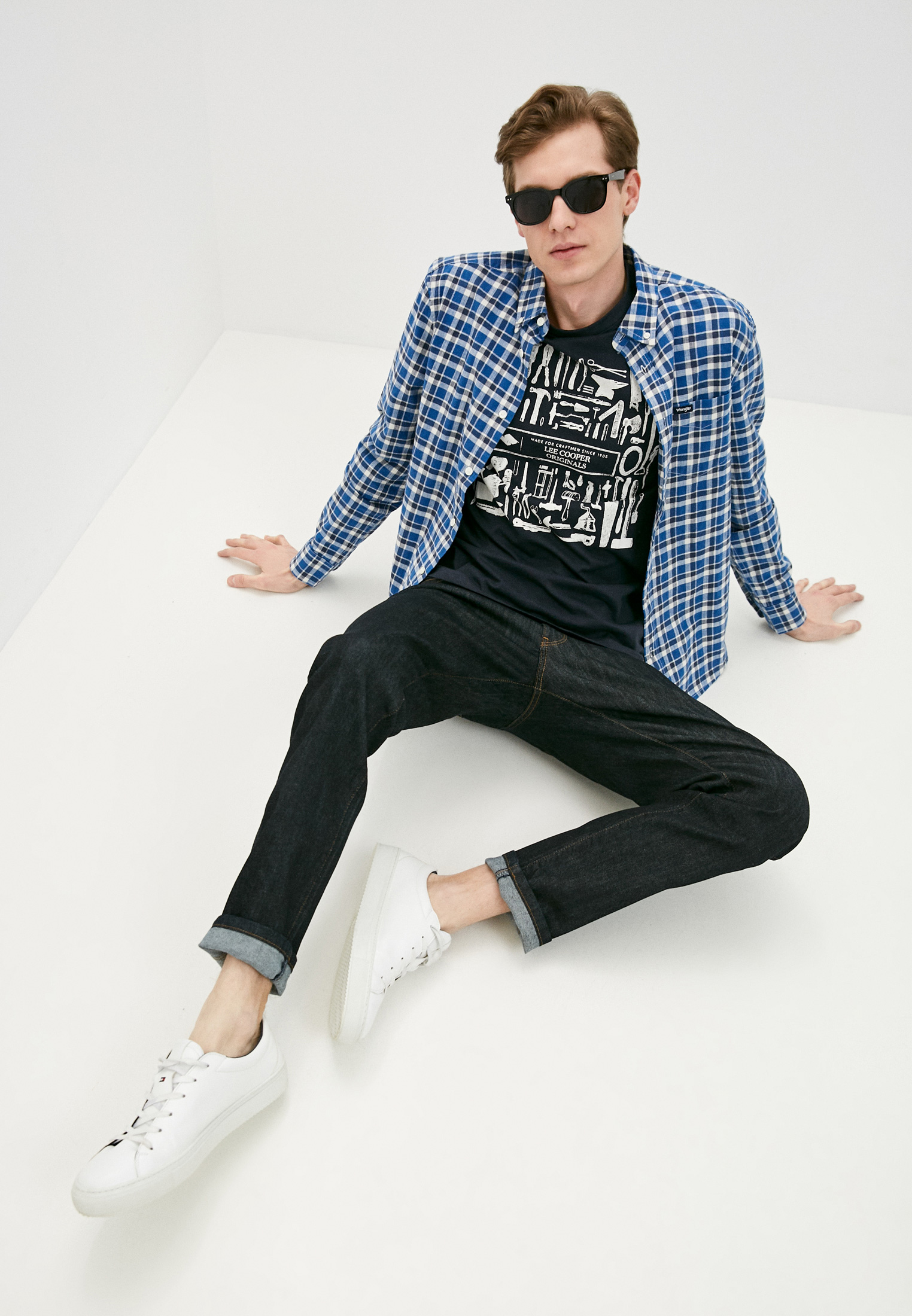 Мужские прямые джинсы Wrangler 